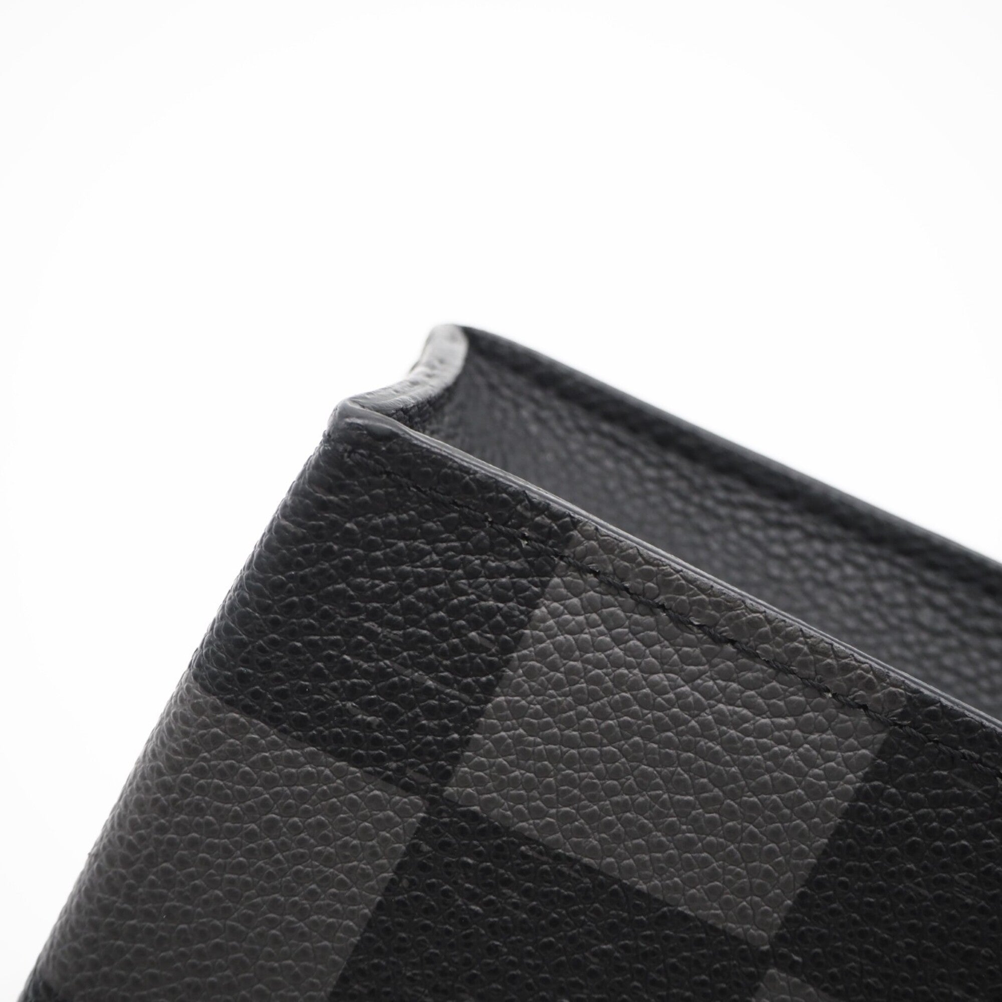 Louis Vuitton Black Damier Canvas Gray Coated Canvas Handbag (Pre-Owned)