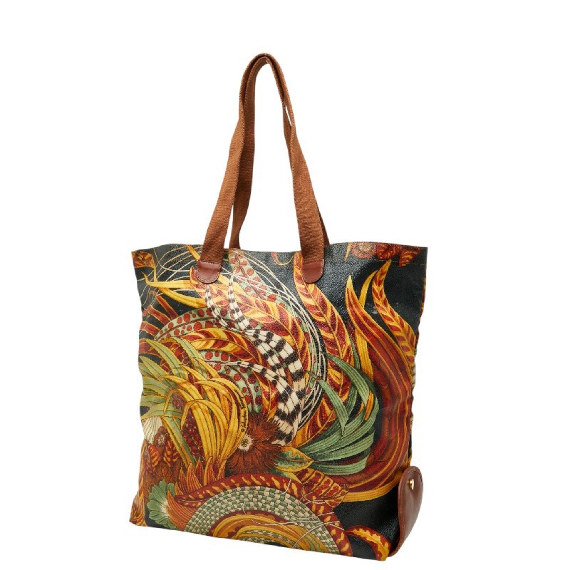 Salvatore Ferragamo Multi-Color Pvc Leather Tote Bag (Pre-Owned)