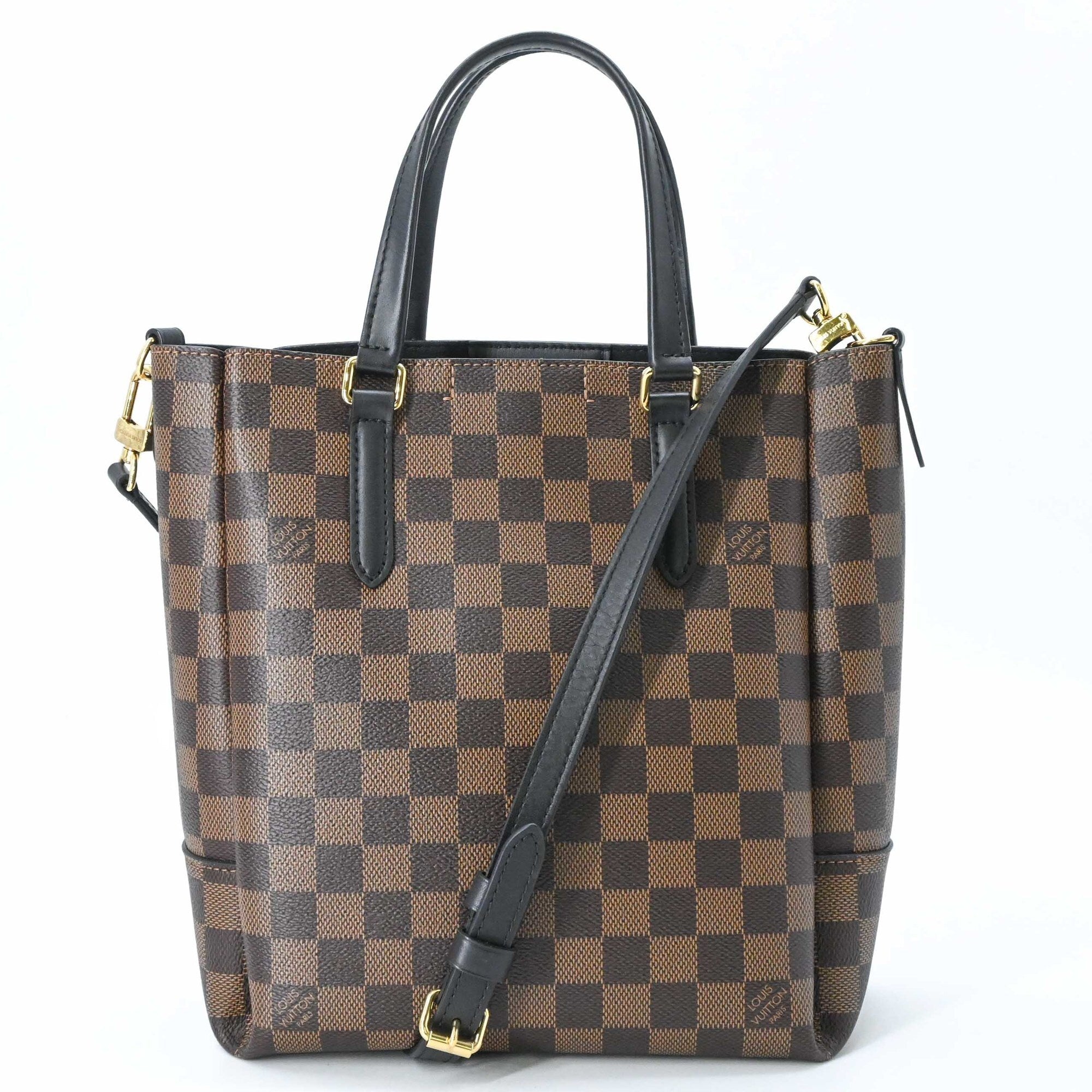 Louis Vuitton Damier Brown Damier Canvas Handbag (Pre-Owned)