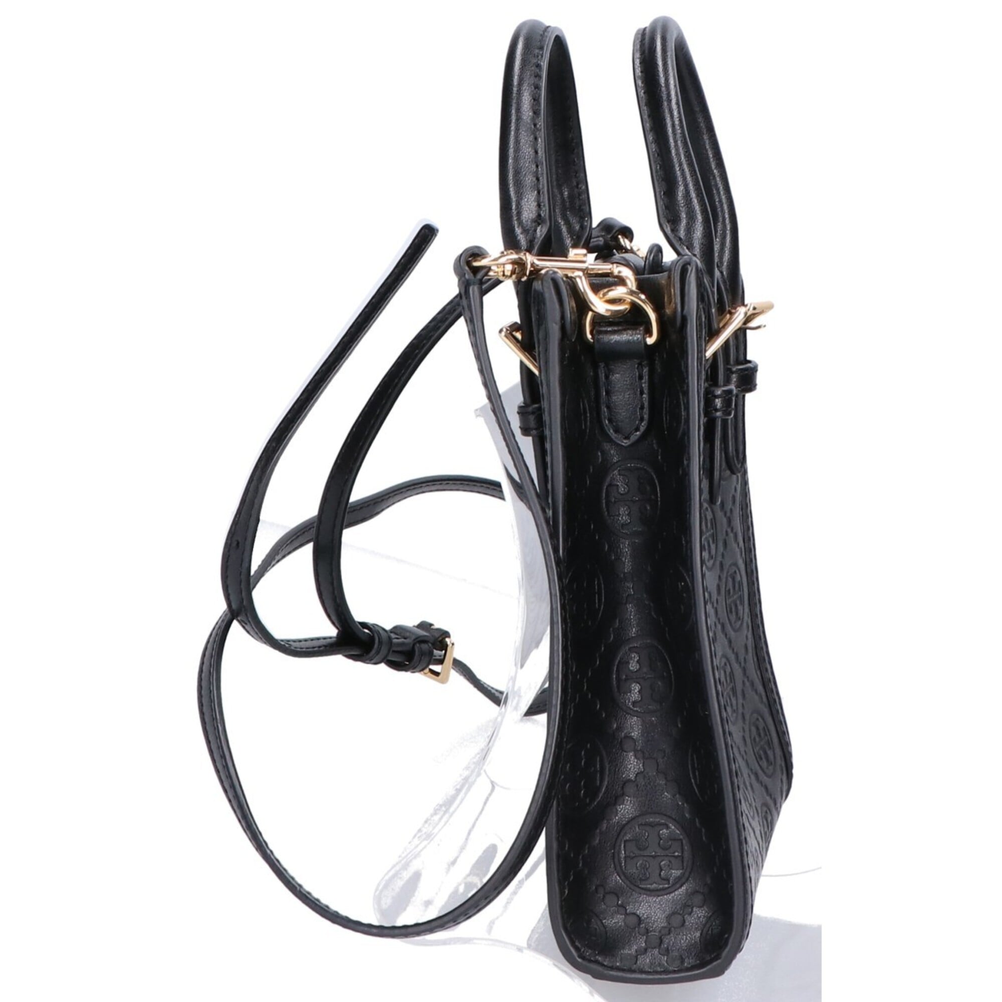 Tory Burch Black Leather Handbag (Pre-Owned)