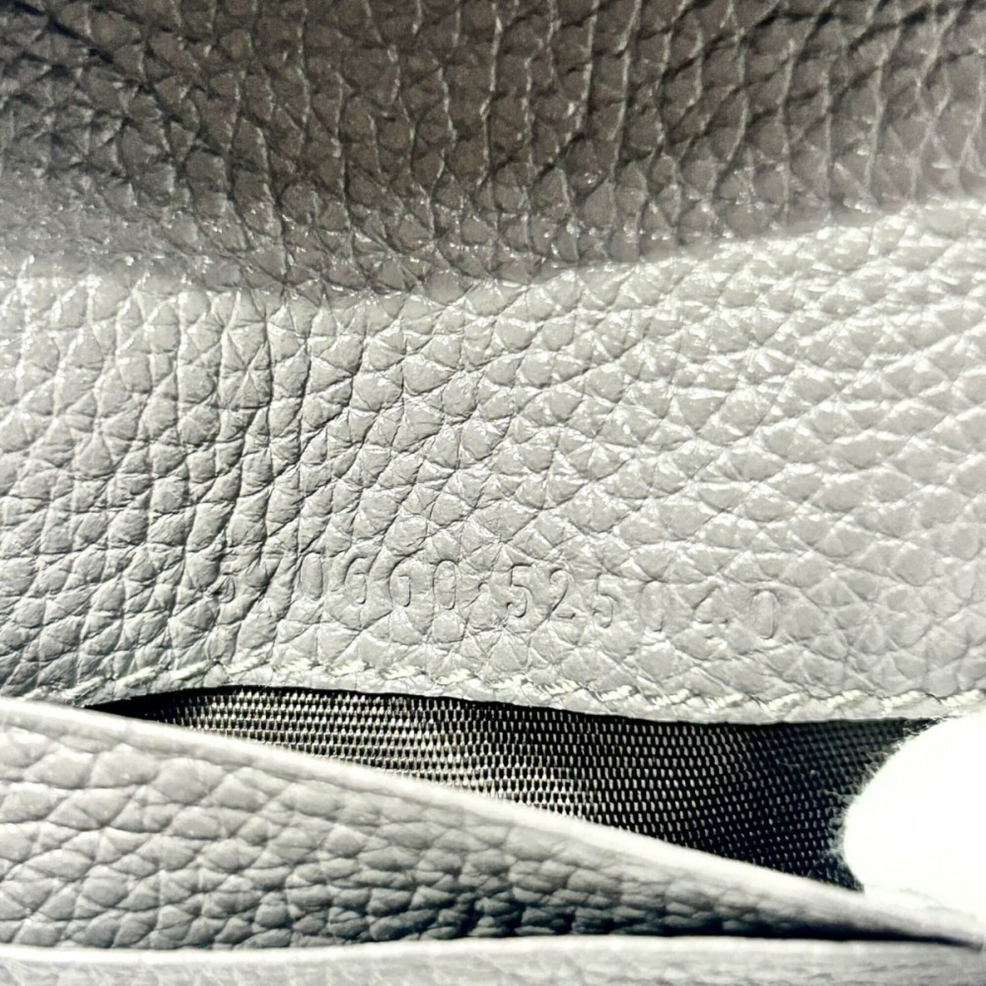Gucci Gray Leather Wallet (Bi-Fold) (Pre-Owned)