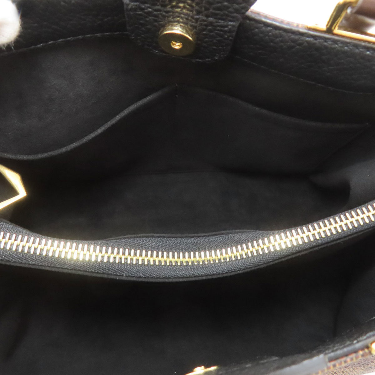 Louis Vuitton Damier Canvas Ebene Damier Canvas Handbag (Pre-Owned)