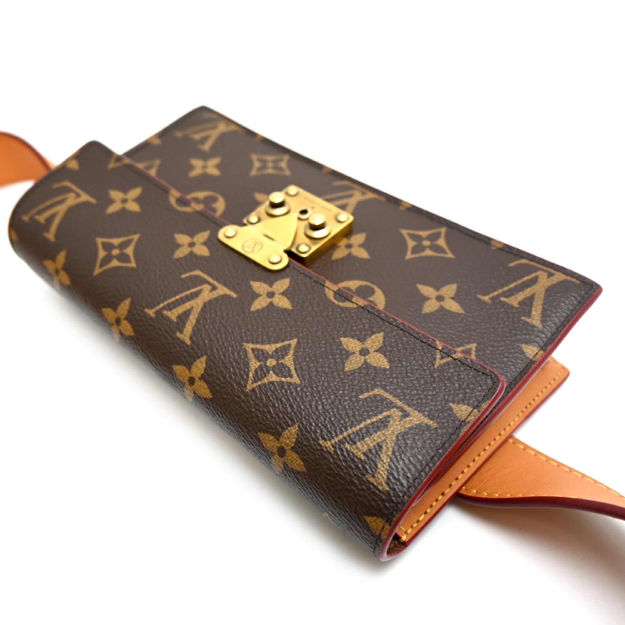 Louis Vuitton Brown Monogram Pouch (Pre-Owned)