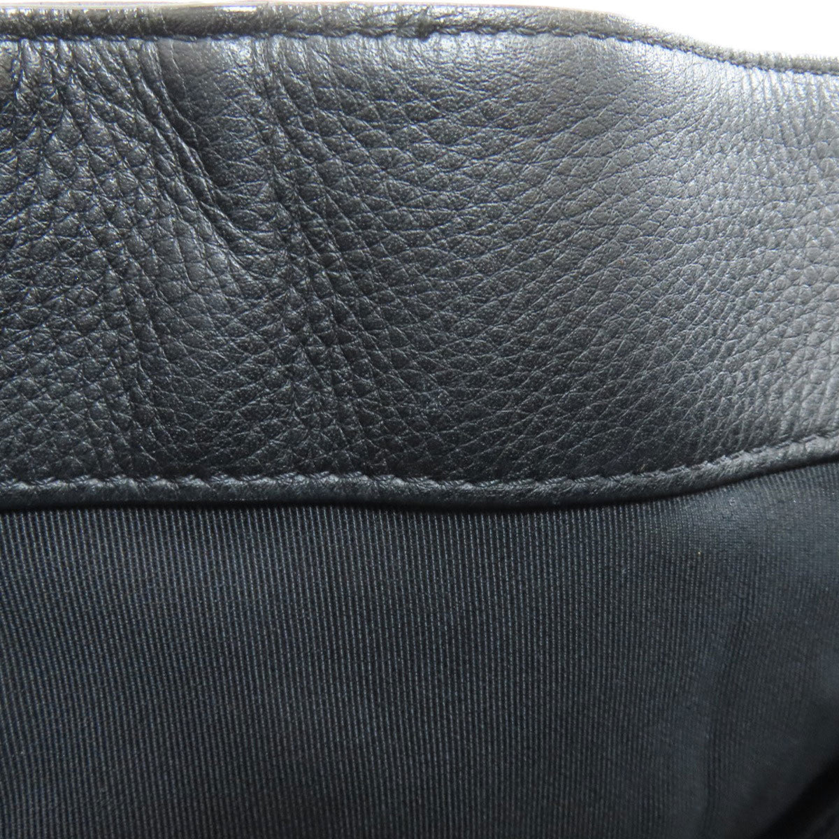 Chanel Matelasse Black Leather Tote Bag (Pre-Owned)