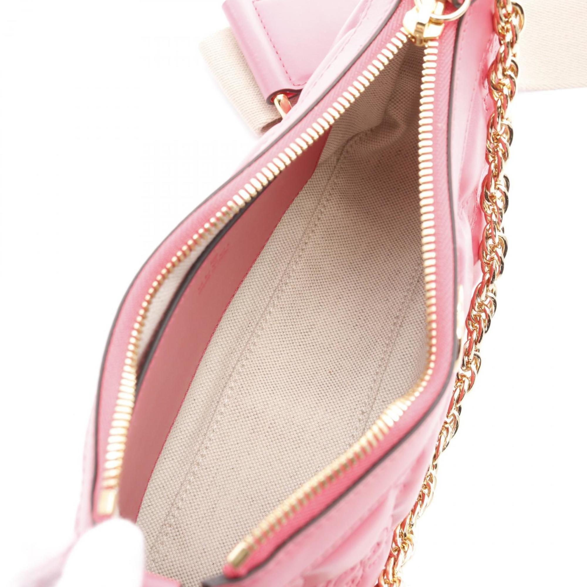 Gucci Pink Leather Handbag (Pre-Owned)
