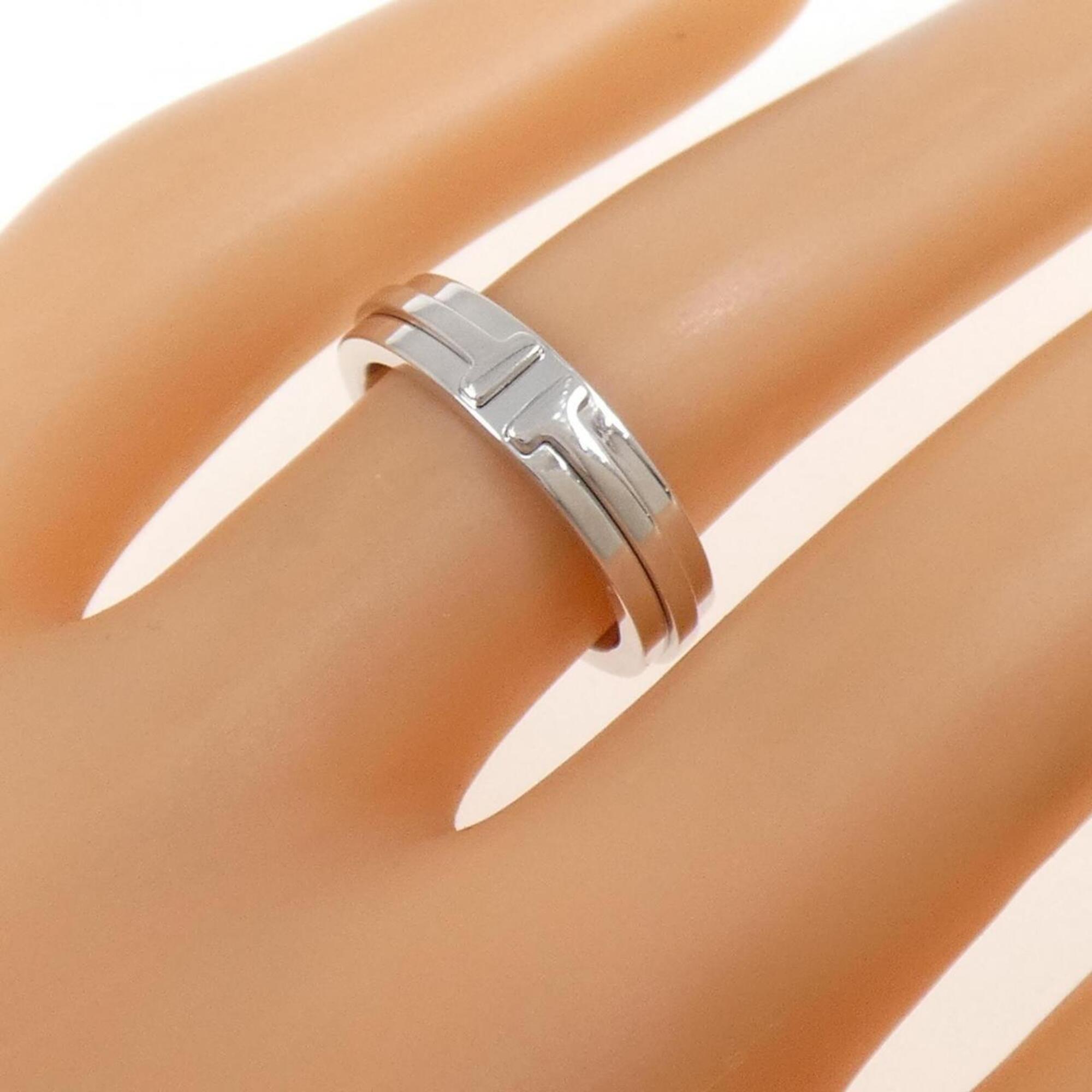 Tiffany White Gold (18K) Band Ring (Pre-Owned)
