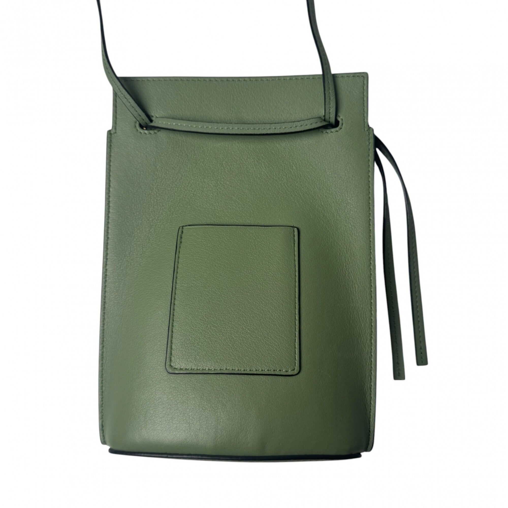 Loewe Green Leather Shoulder Bag (Pre-Owned)