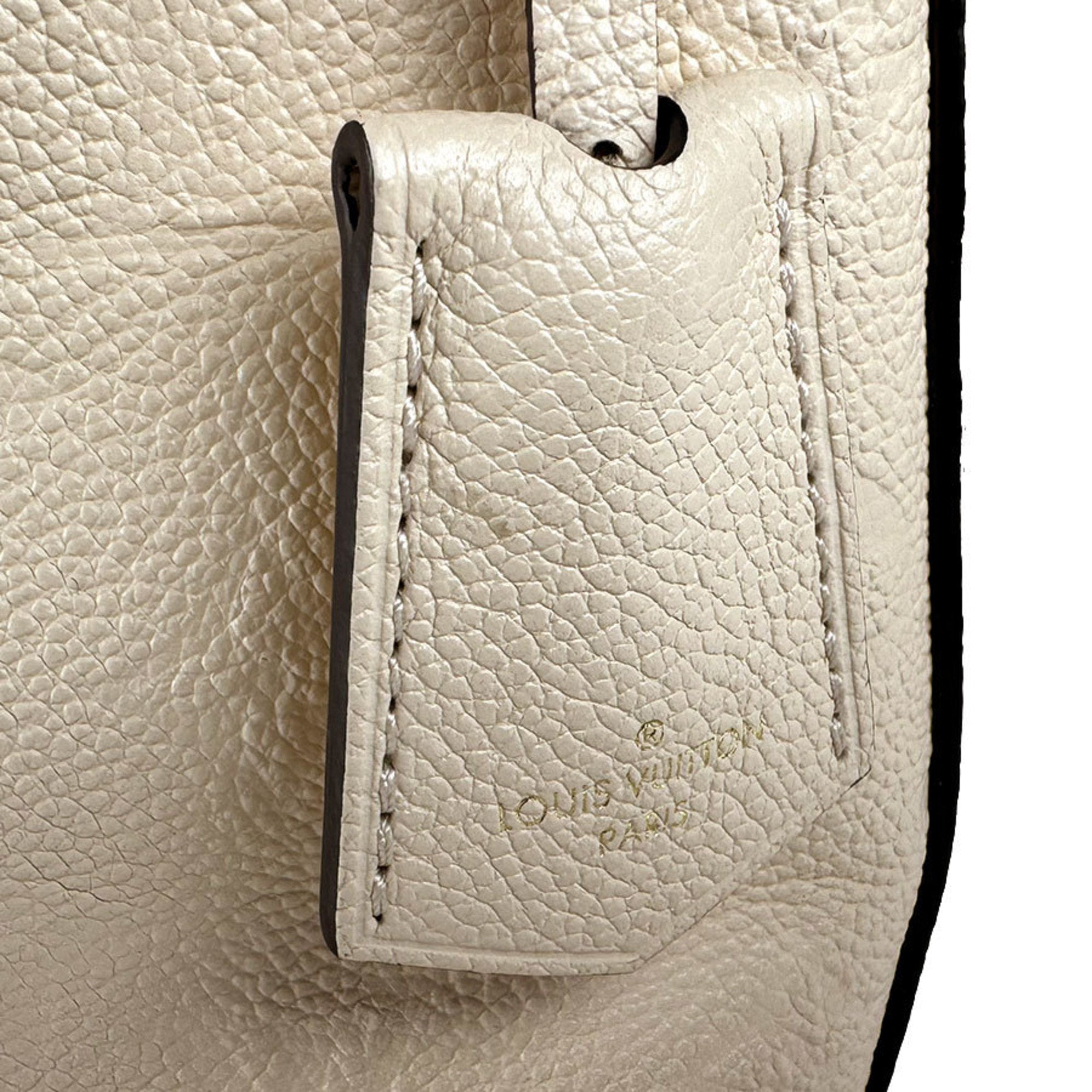 Louis Vuitton Cream Monogram Empreinte Shoulder Bag (Pre-Owned)