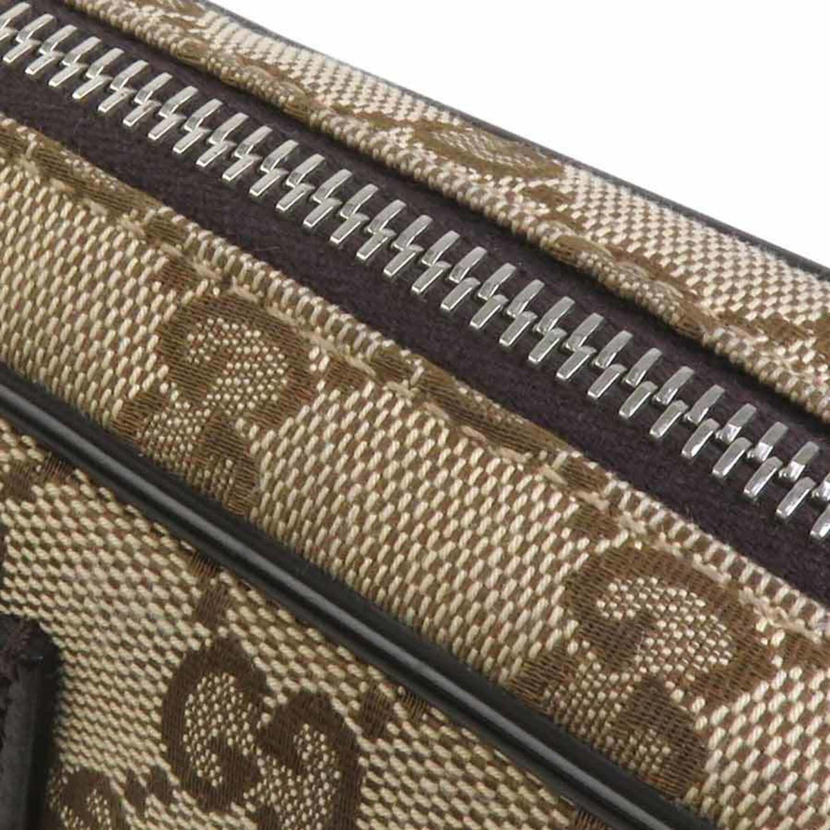 Gucci Brown Gg Canvas Fanny Pack Sling Bag (Pre-Owned)