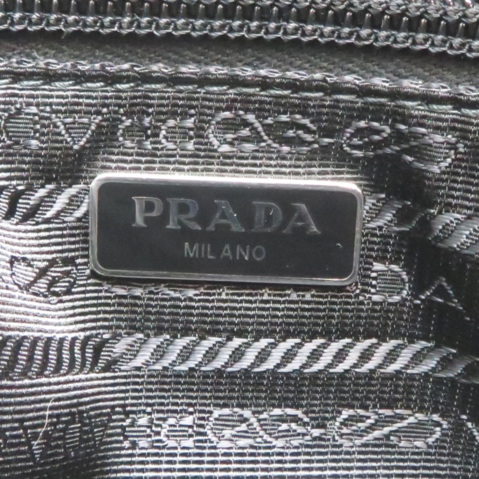 Prada Black Nylon Pouch (Pre-Owned)