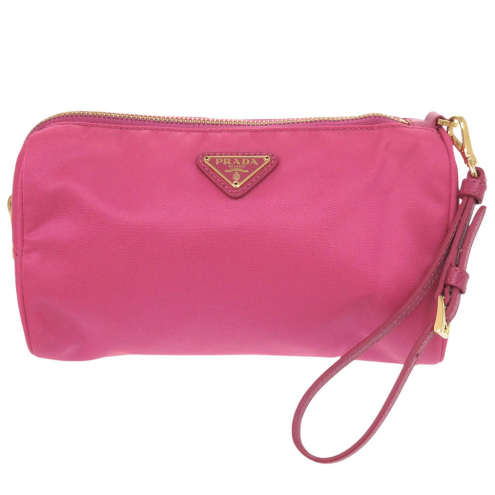 Prada Pink Nylon Pouch (Pre-Owned)