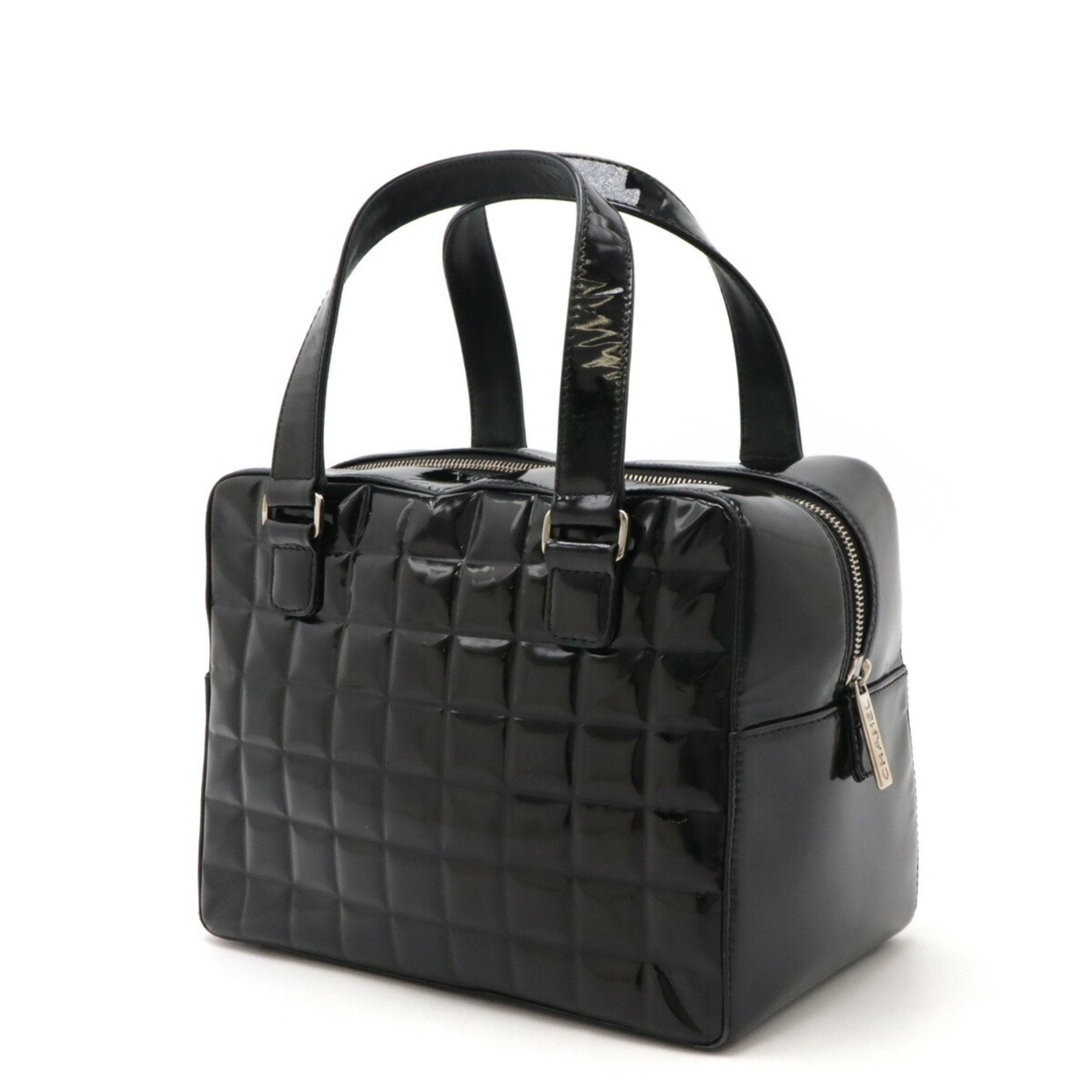 Chanel Black Boston Bag Handbag (Pre-Owned)