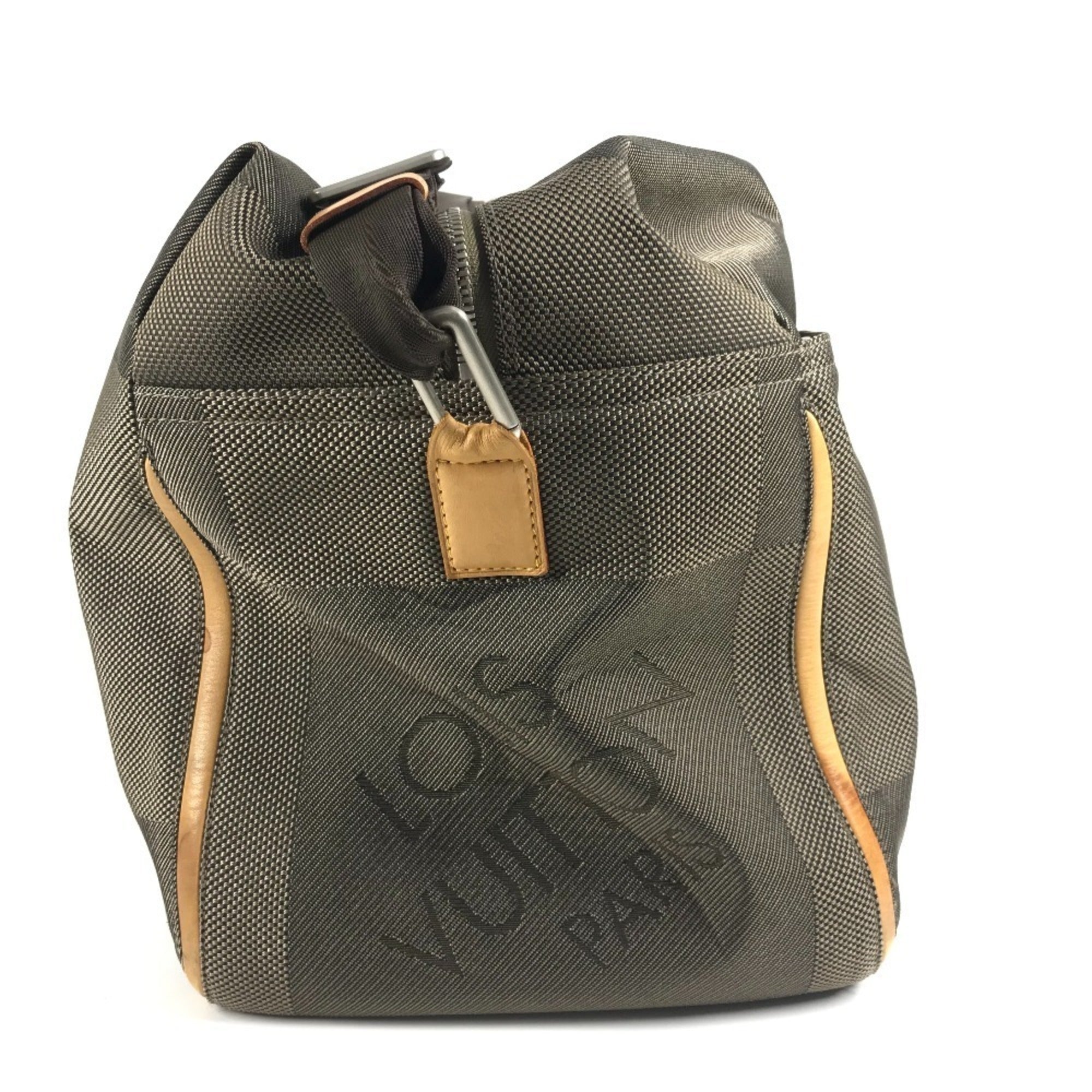 Louis Vuitton Earth Khaki Damier Geant Canvas Boston Bag Shoulder Bag (Pre-Owned)