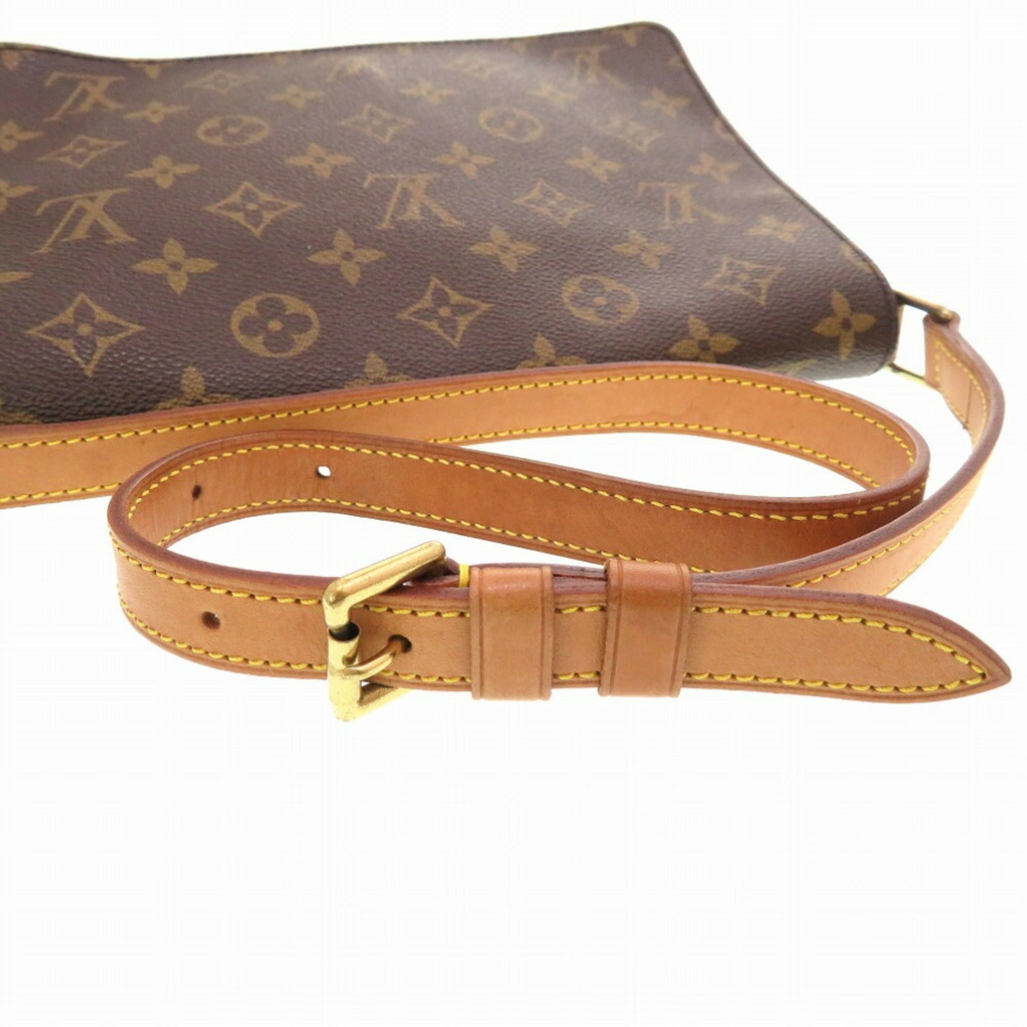 Louis Vuitton Brown Monogram Shoulder Bag (Pre-Owned)
