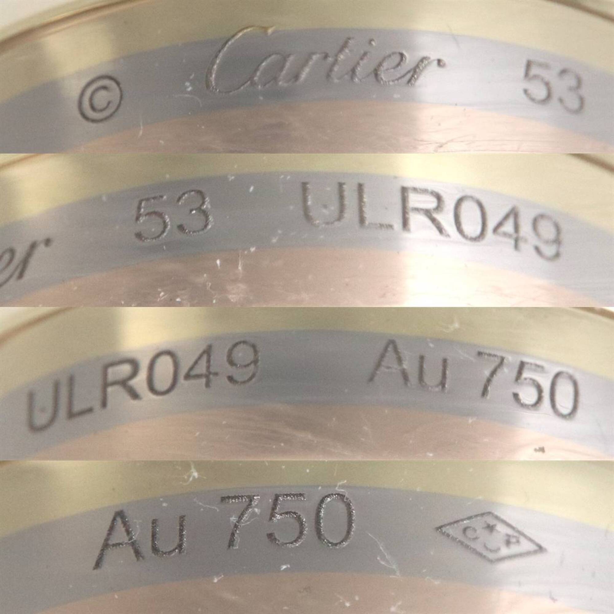 Cartier Pink Gold White Gold Yellow Gold Yellow Gold (18K) Pink Gold (18K) White Gold (18K) (Pre-Owned)