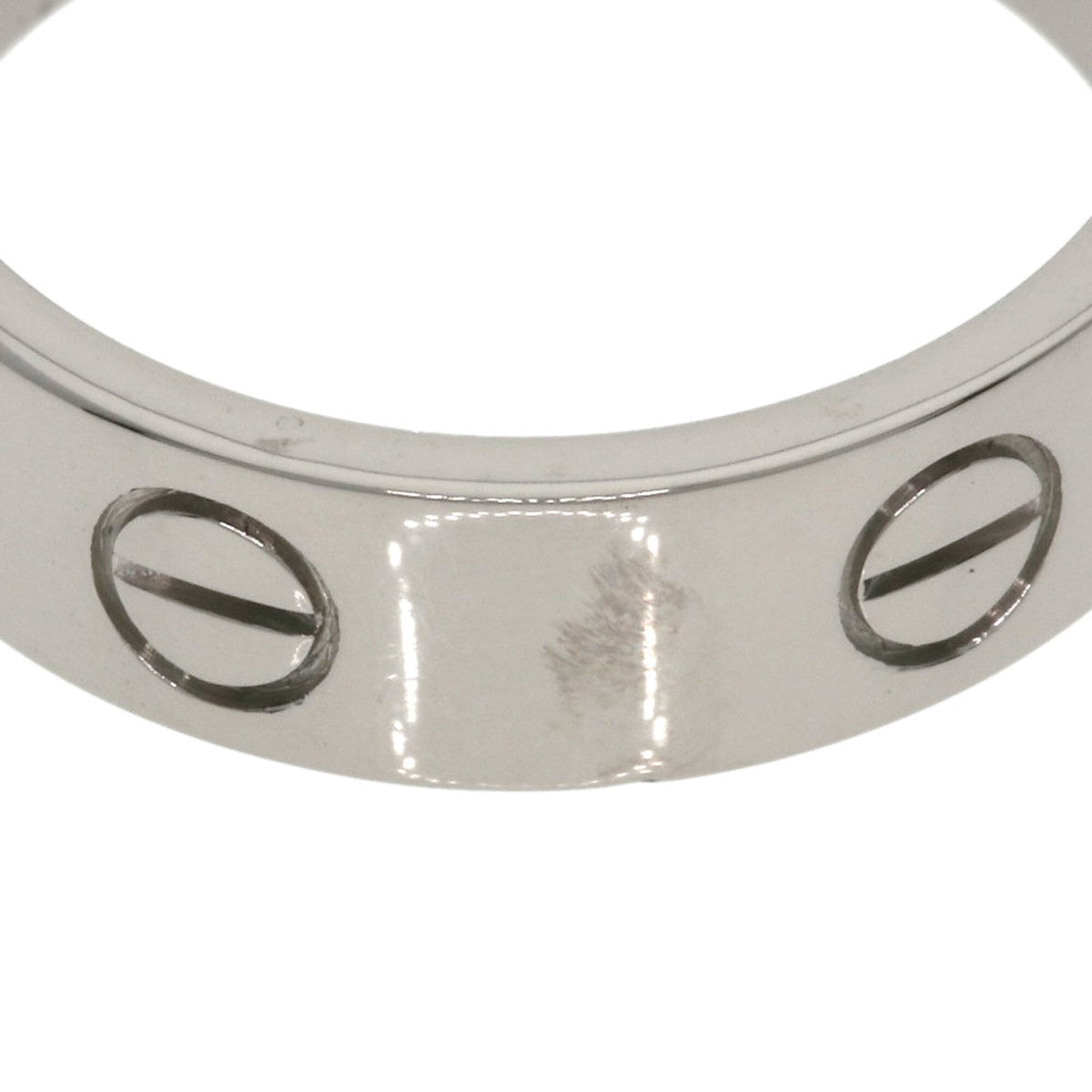 Cartier White Gold White Gold (18K) Band Ring (Pre-Owned)