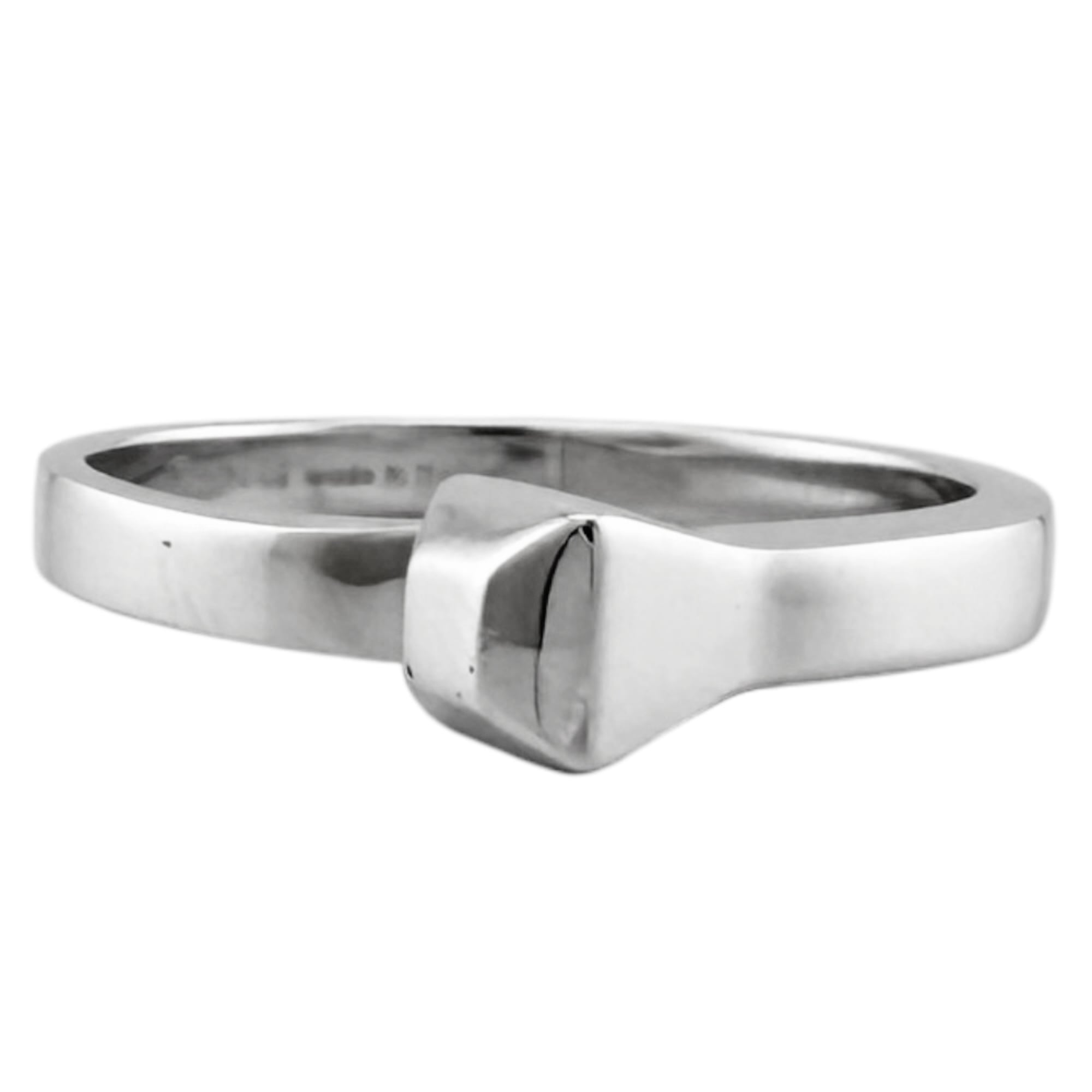 Gucci White Gold White Gold (18K) Band Ring (Pre-Owned)