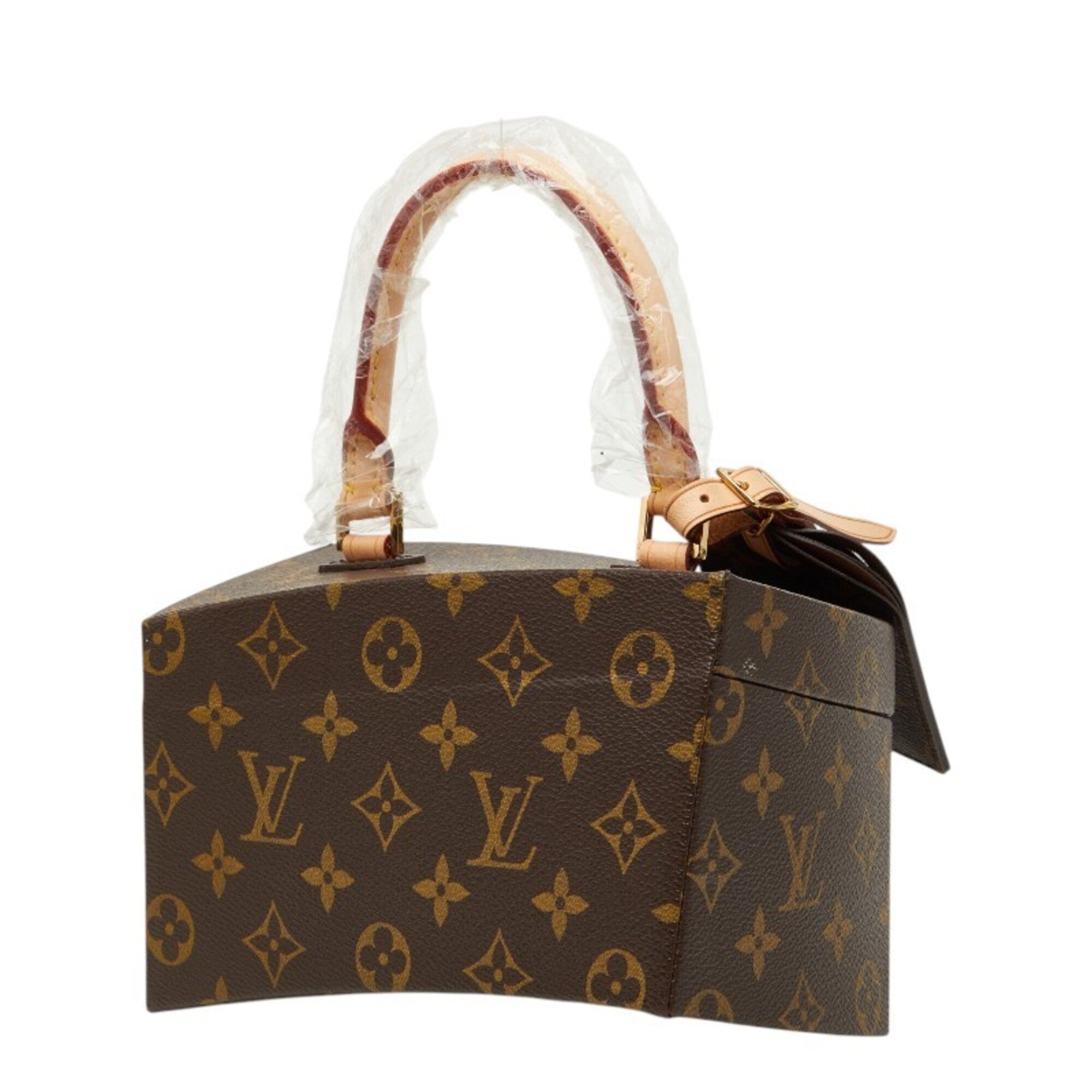 Louis Vuitton Brown Pvc Leather Shoulder Bag (Pre-Owned)