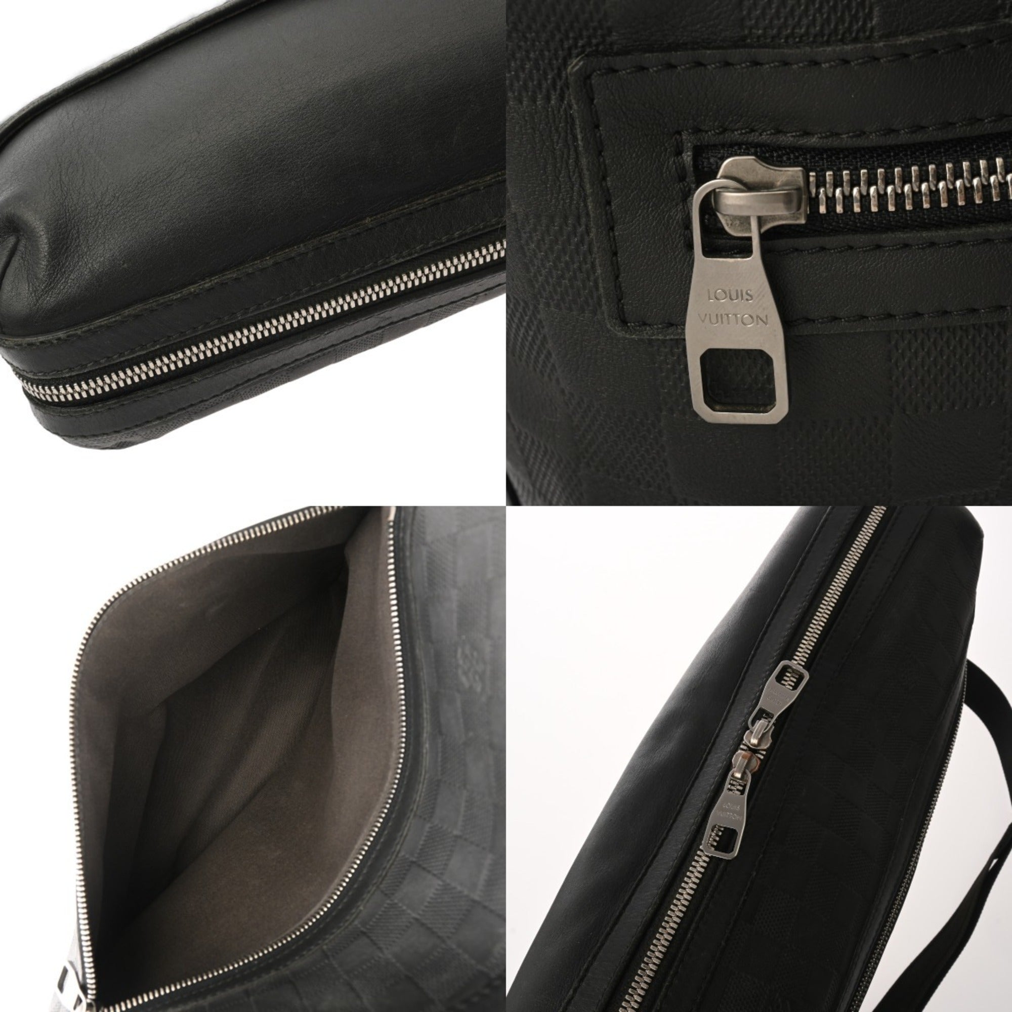 Louis Vuitton Onyx Damier Infini Shoulder Bag (Pre-Owned)