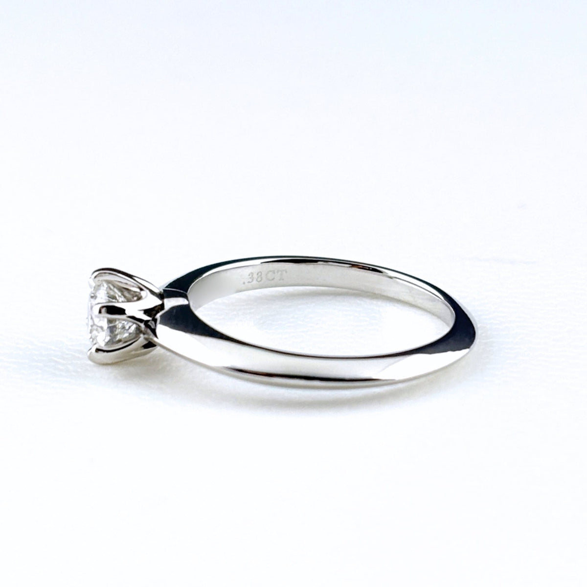 Tiffany Platinum 950 Band Ring (Pre-Owned)