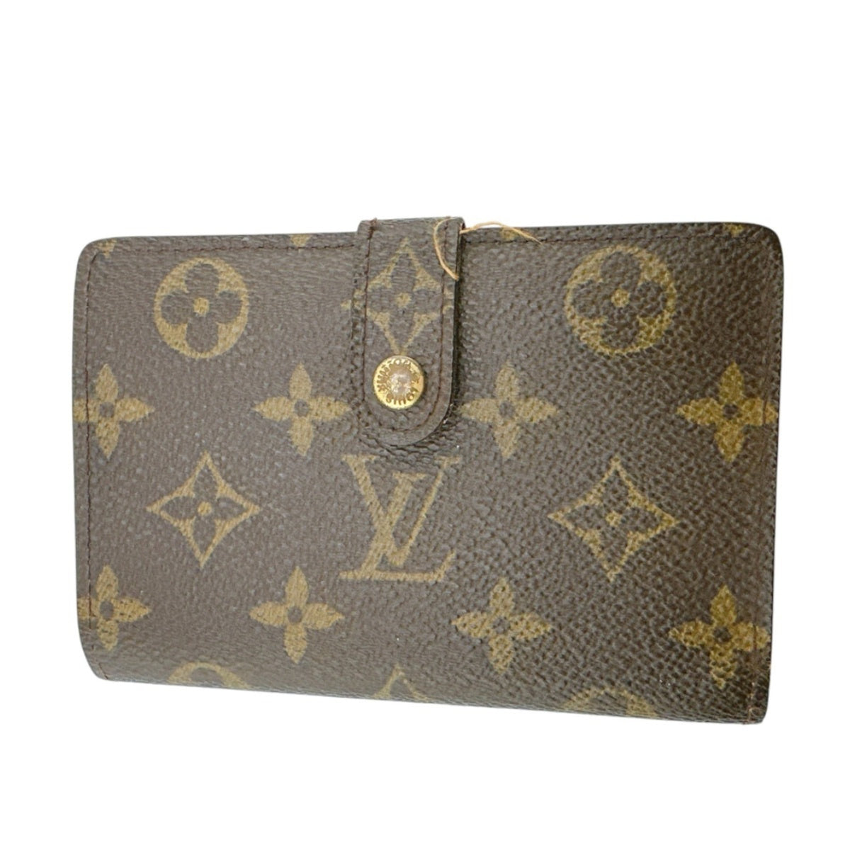 Louis Vuitton Brown Monogram Canvas Wallet (Bi-Fold) (Pre-Owned)