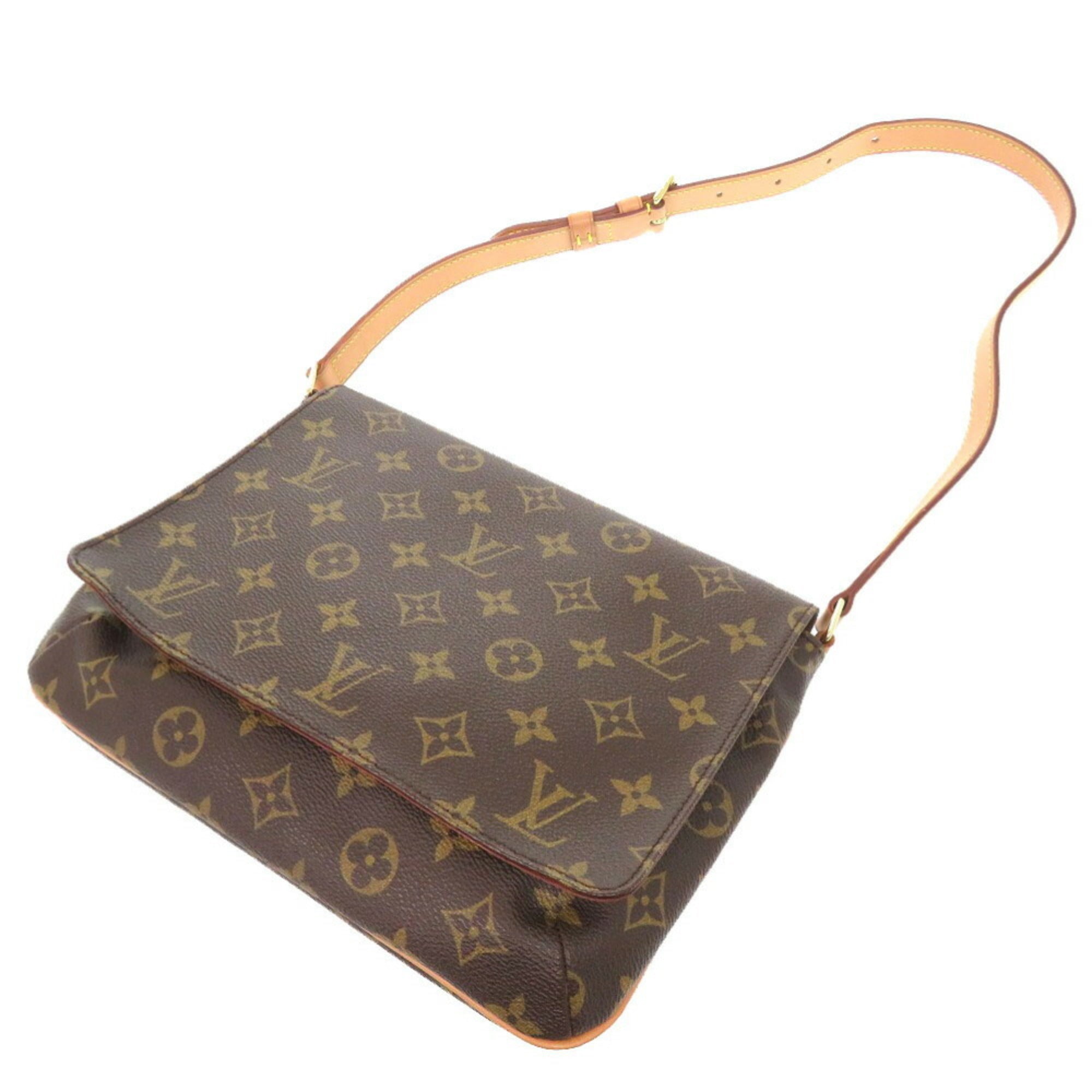 Louis Vuitton Brown Monogram Shoulder Bag (Pre-Owned)