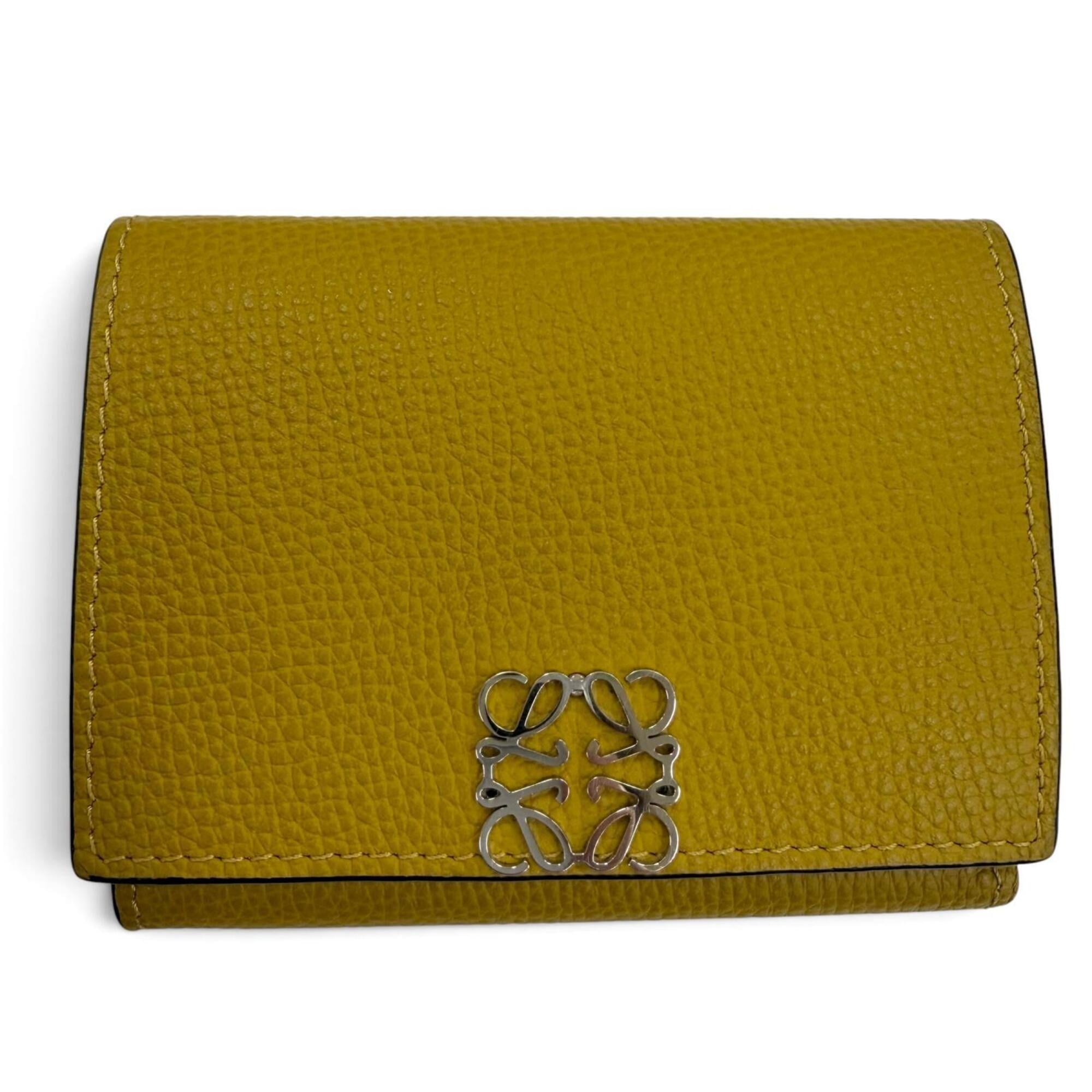 Loewe Brown Leather Wallet (Tri-Fold) (Pre-Owned)