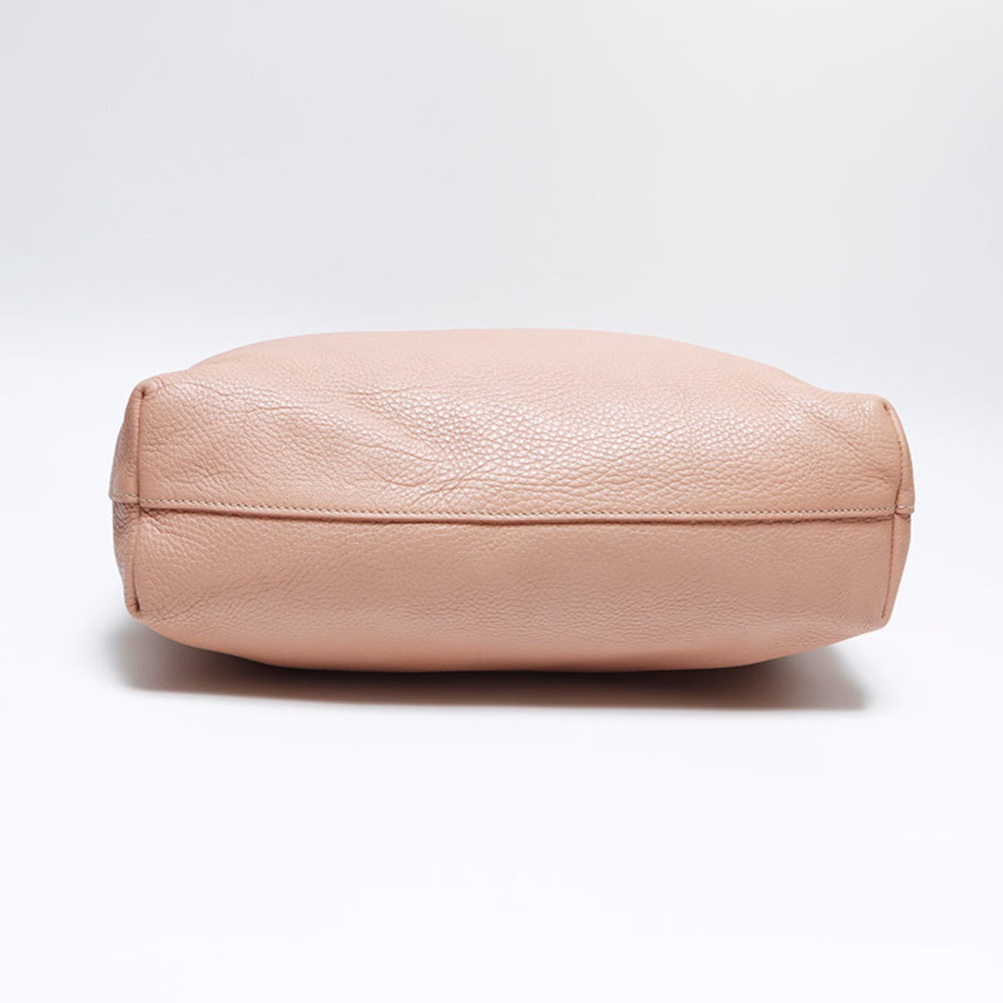 Prada Pink Leather Shoulder Bag (Pre-Owned)