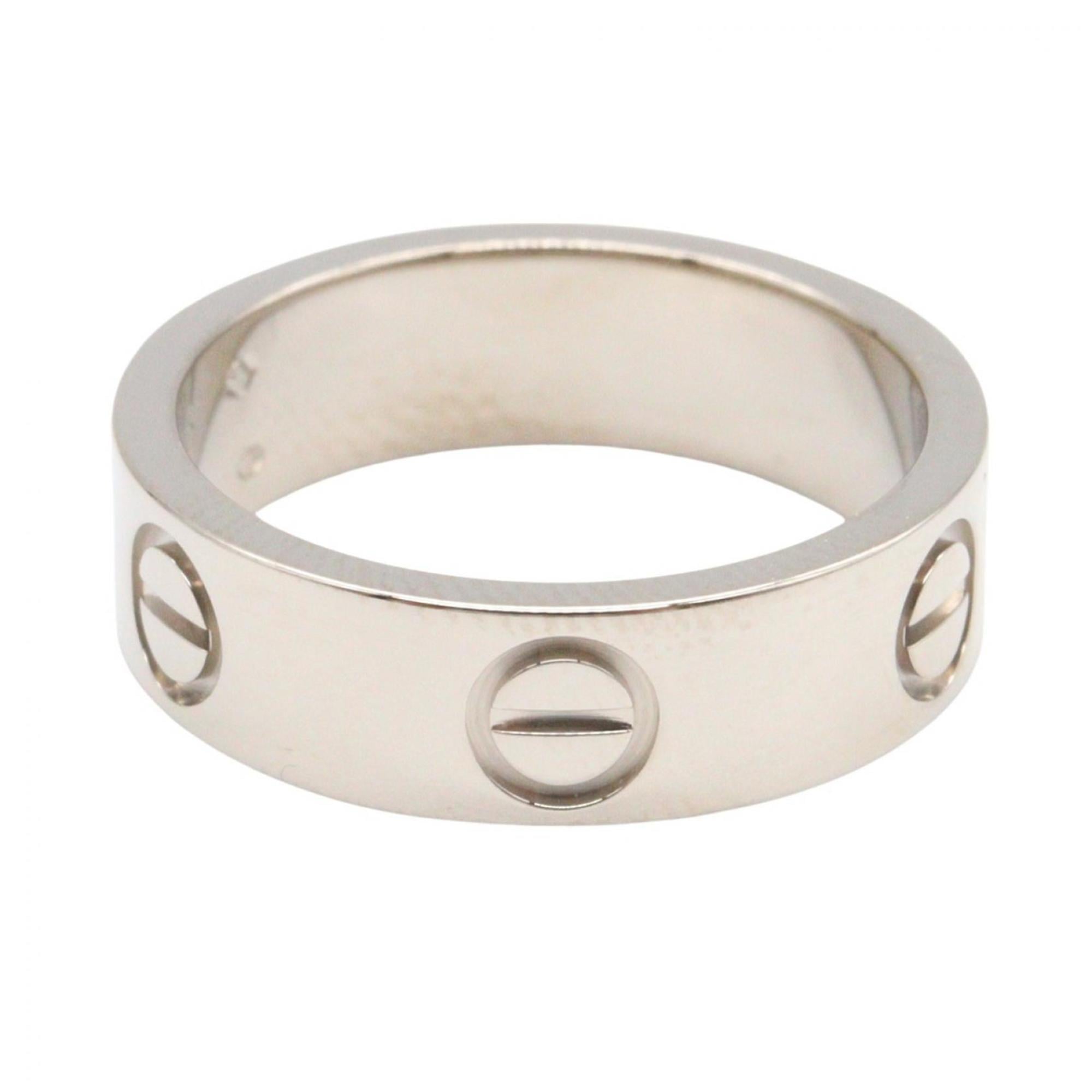 Cartier Silver White Gold (18K) Band Ring (Pre-Owned)