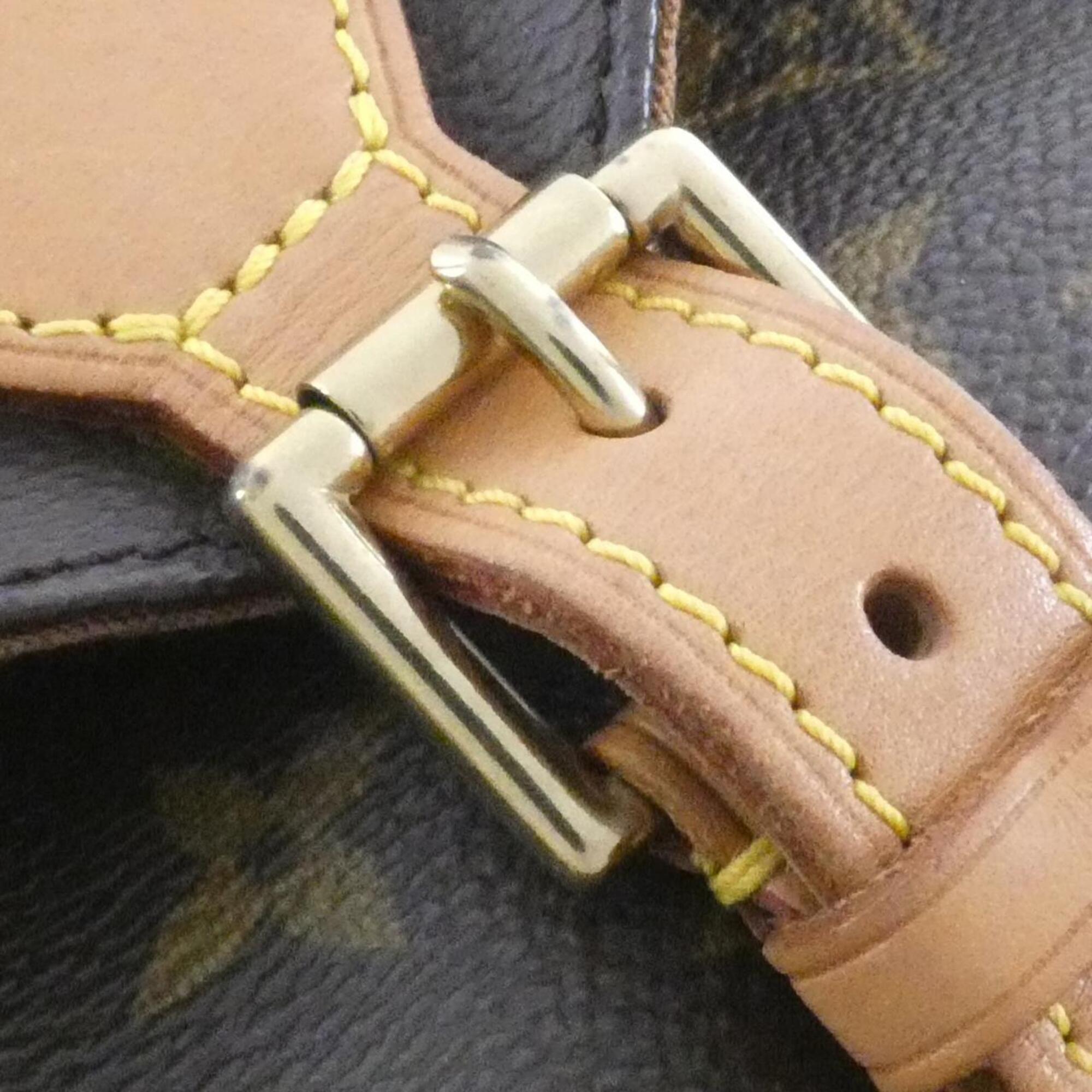 Louis Vuitton Marron Coated Canvas Backpack (Pre-Owned)