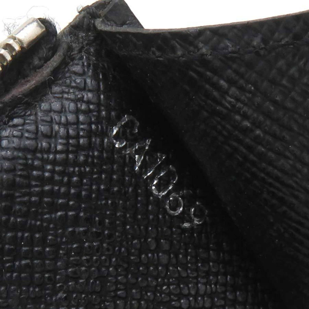 Louis Vuitton Epi Black Epi Leather Coin Purse/Coin Case (Pre-Owned)