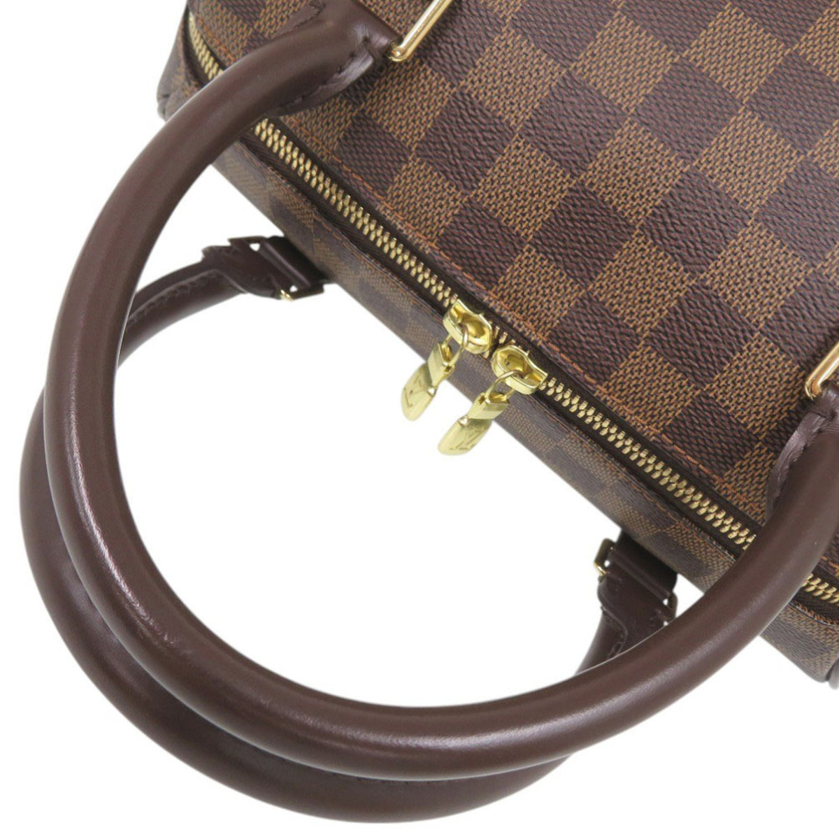 Louis Vuitton Damier Canvas Ebene Damier Canvas Handbag (Pre-Owned)