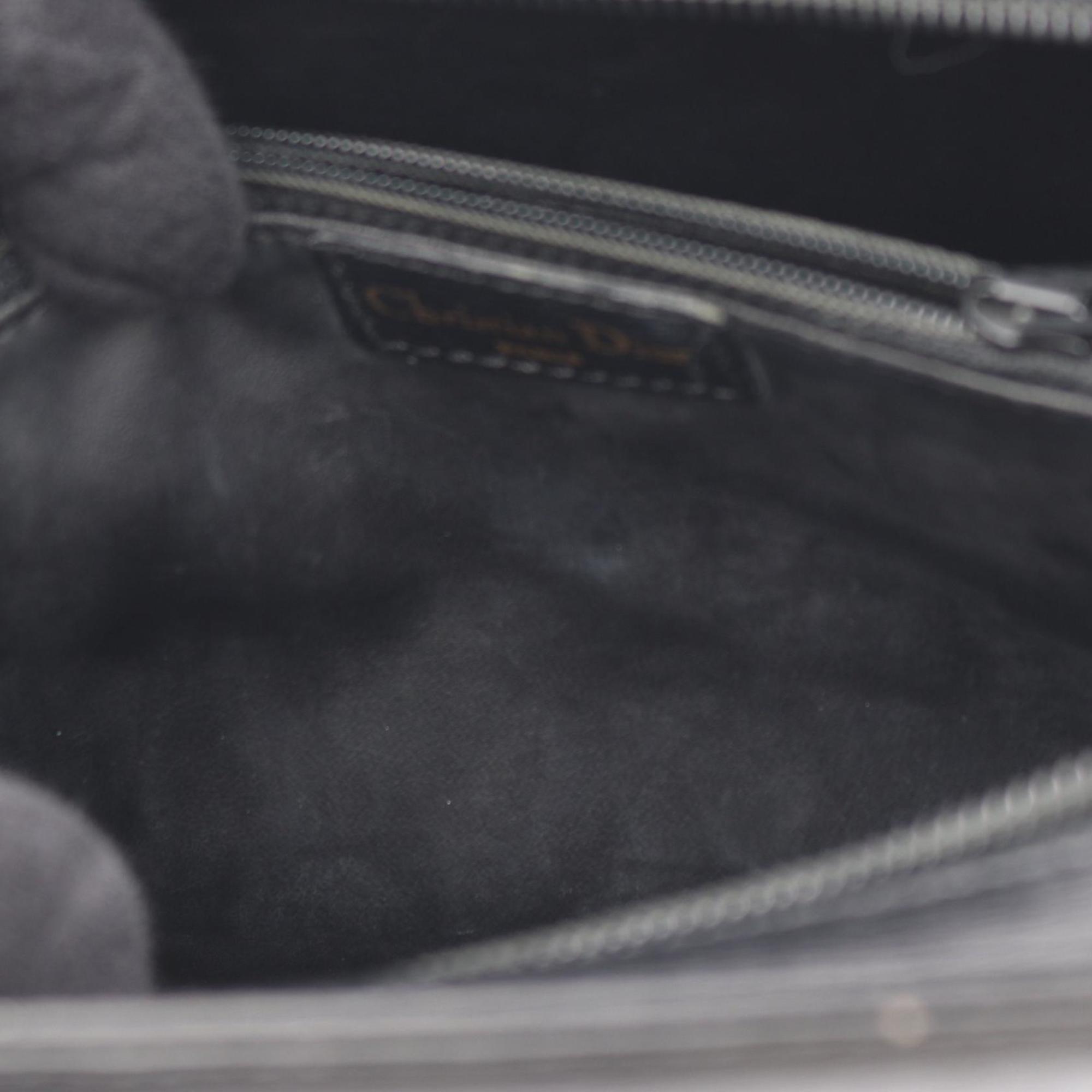 Christian Dior Black Leather Handbag (Pre-Owned)