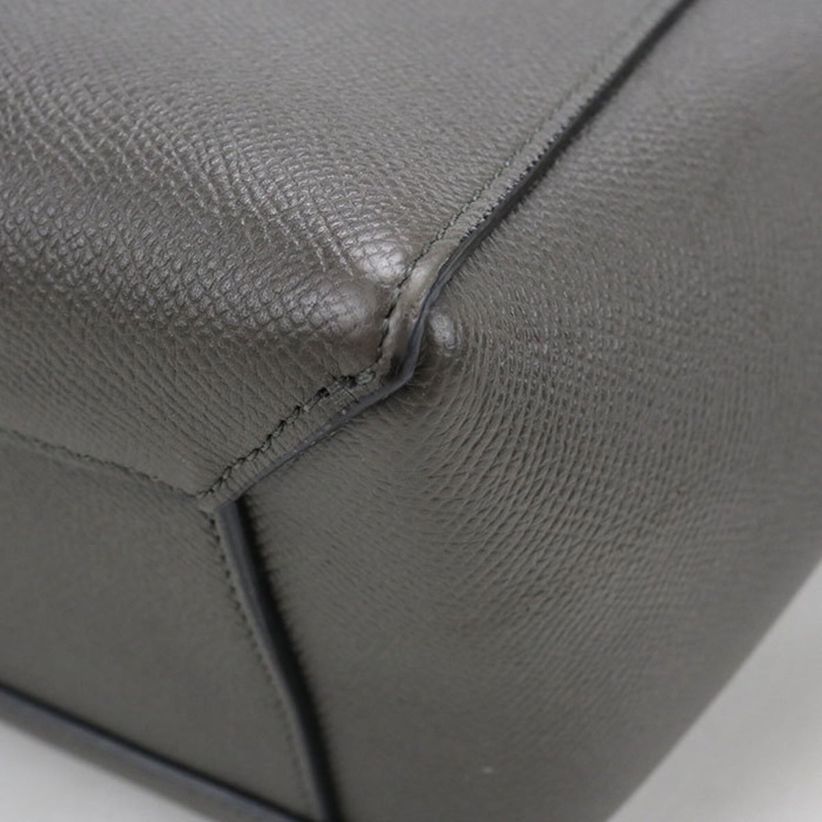Celine Gray Leather Handbag (Pre-Owned)