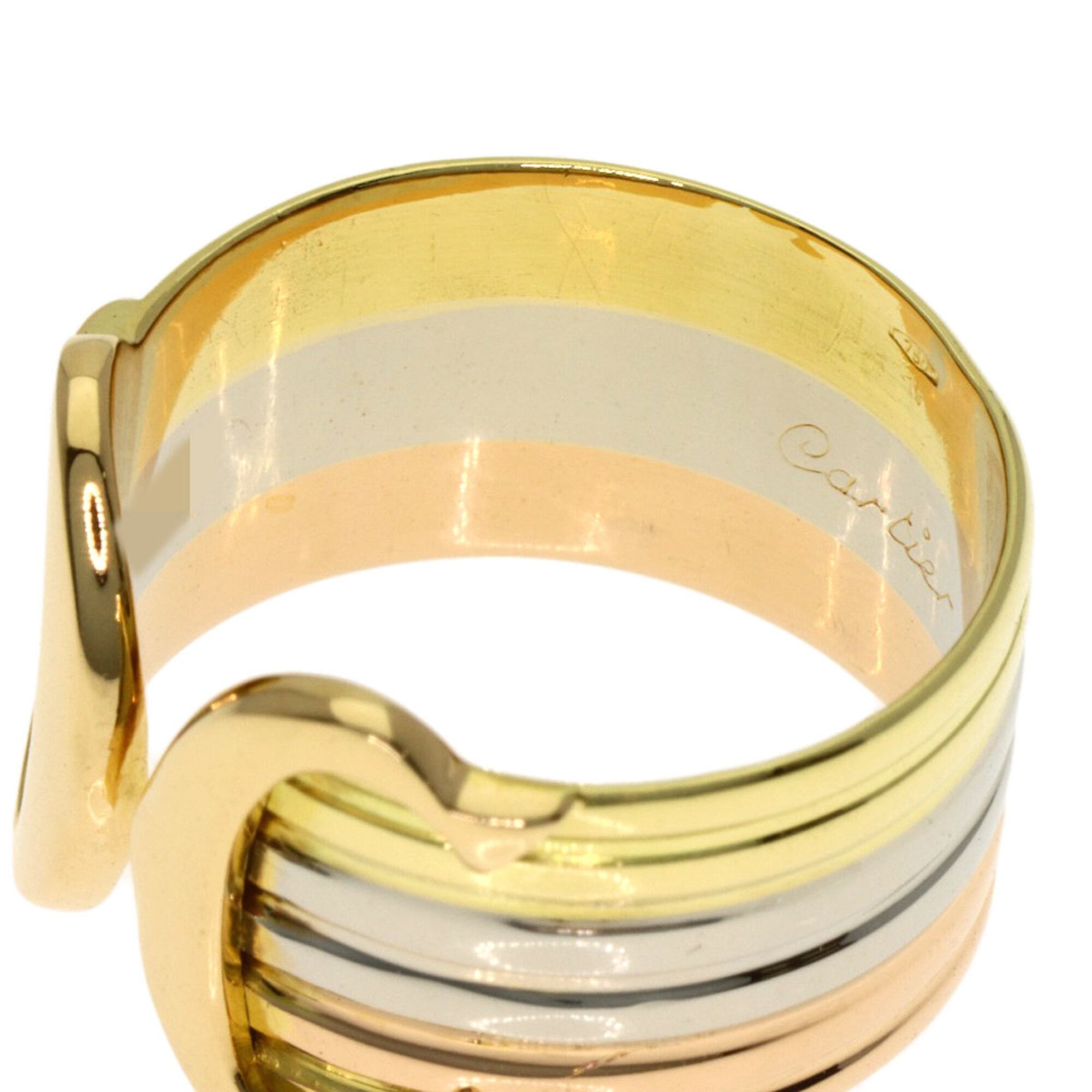Cartier Yellow Gold (18K) Pink Gold (18K) White Gold (18K) Band Ring (Pre-Owned)