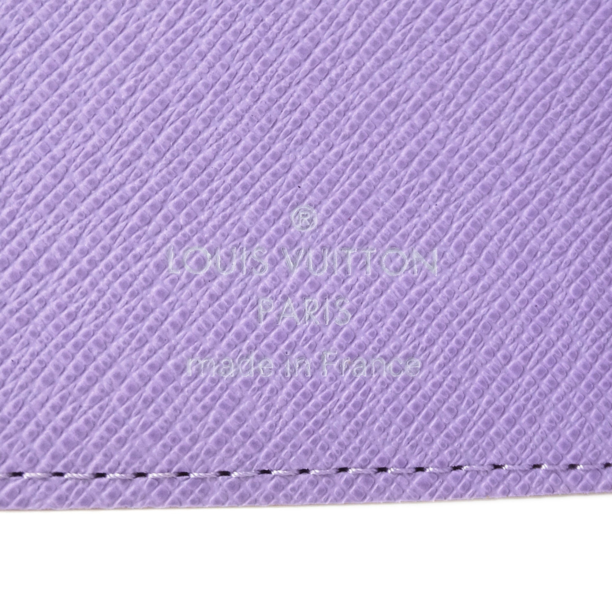 Louis Vuitton Black Multi-Color Noir Purple Violet Monogram Multicolore Wallet (Bi-Fold) (Pre-Owned)