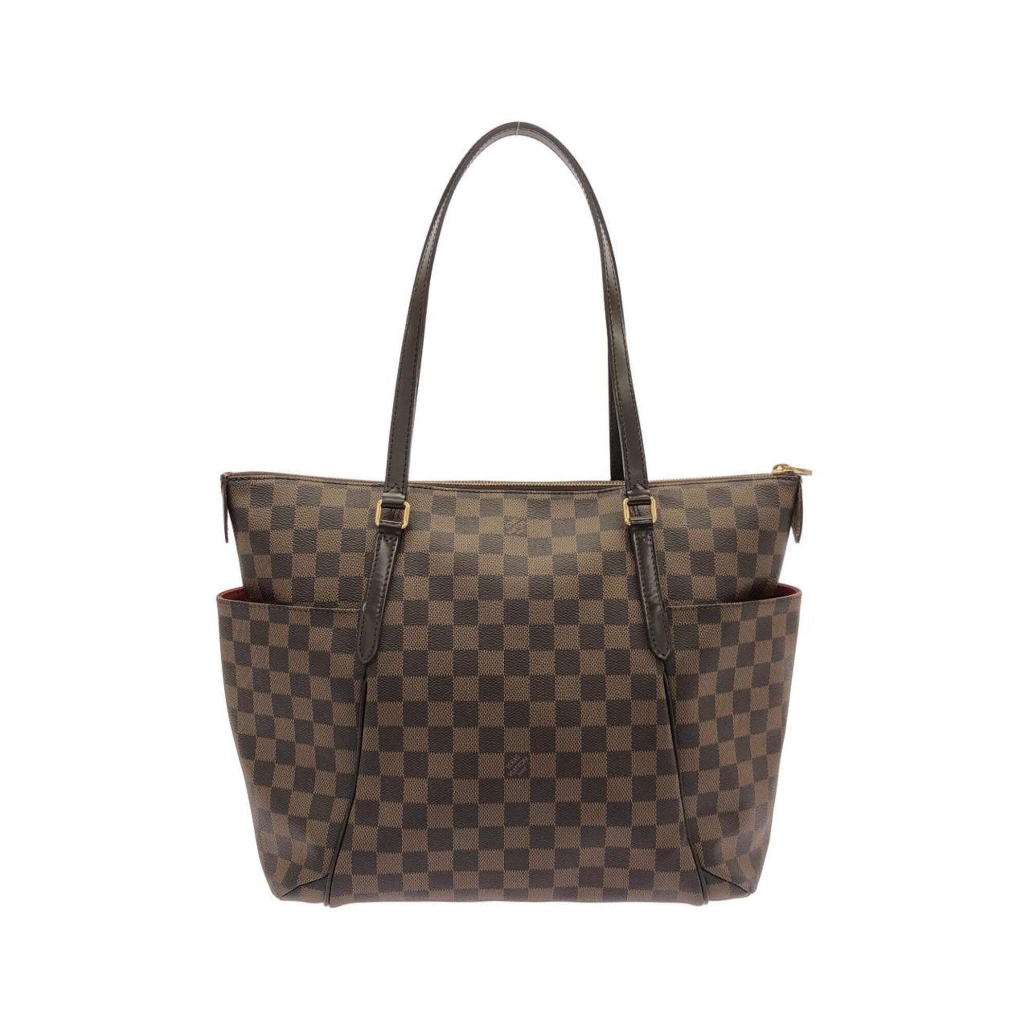Louis Vuitton Gold Coated Canvas Handbag (Pre-Owned)