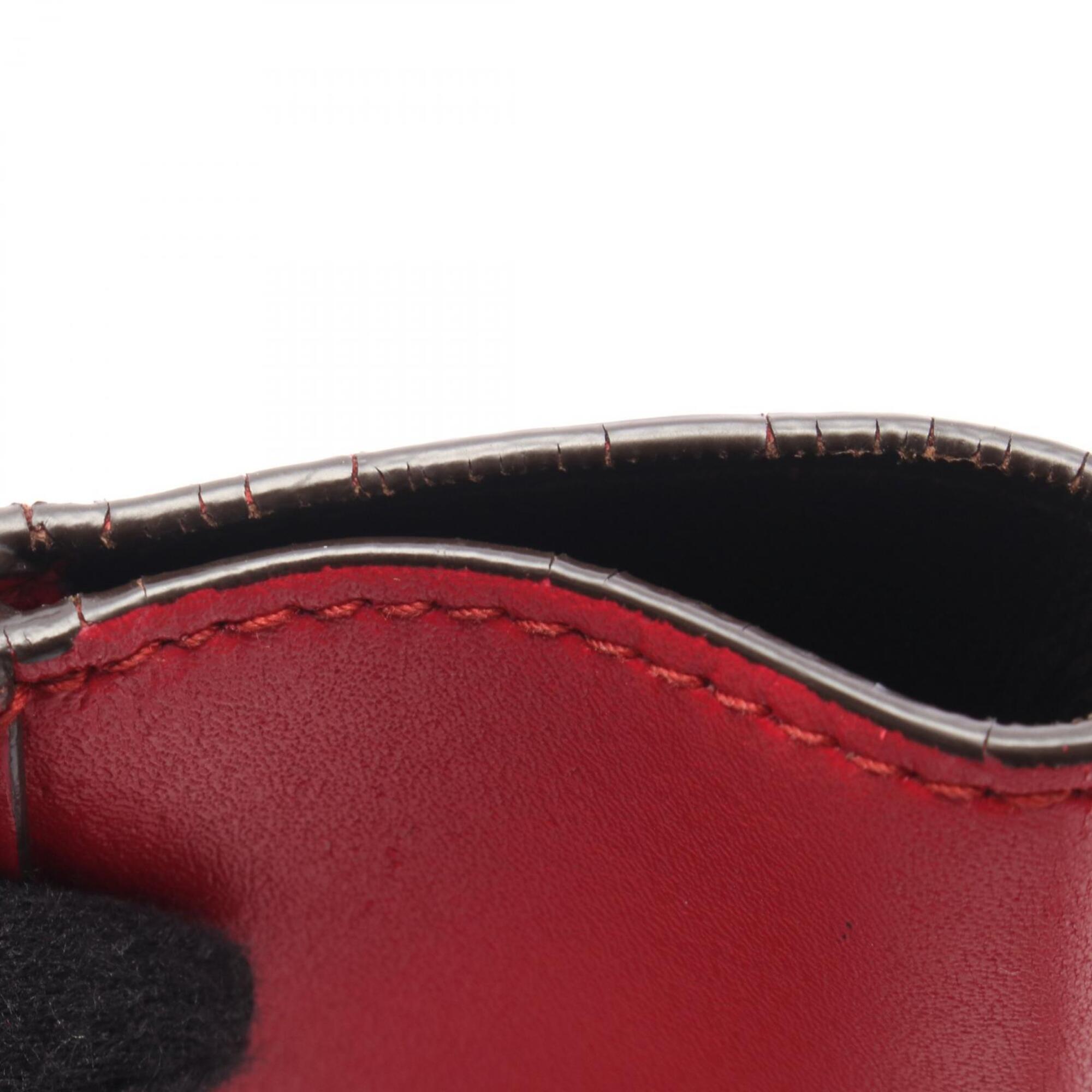 Salvatore Ferragamo Red Color Leather Handbag (Pre-Owned)