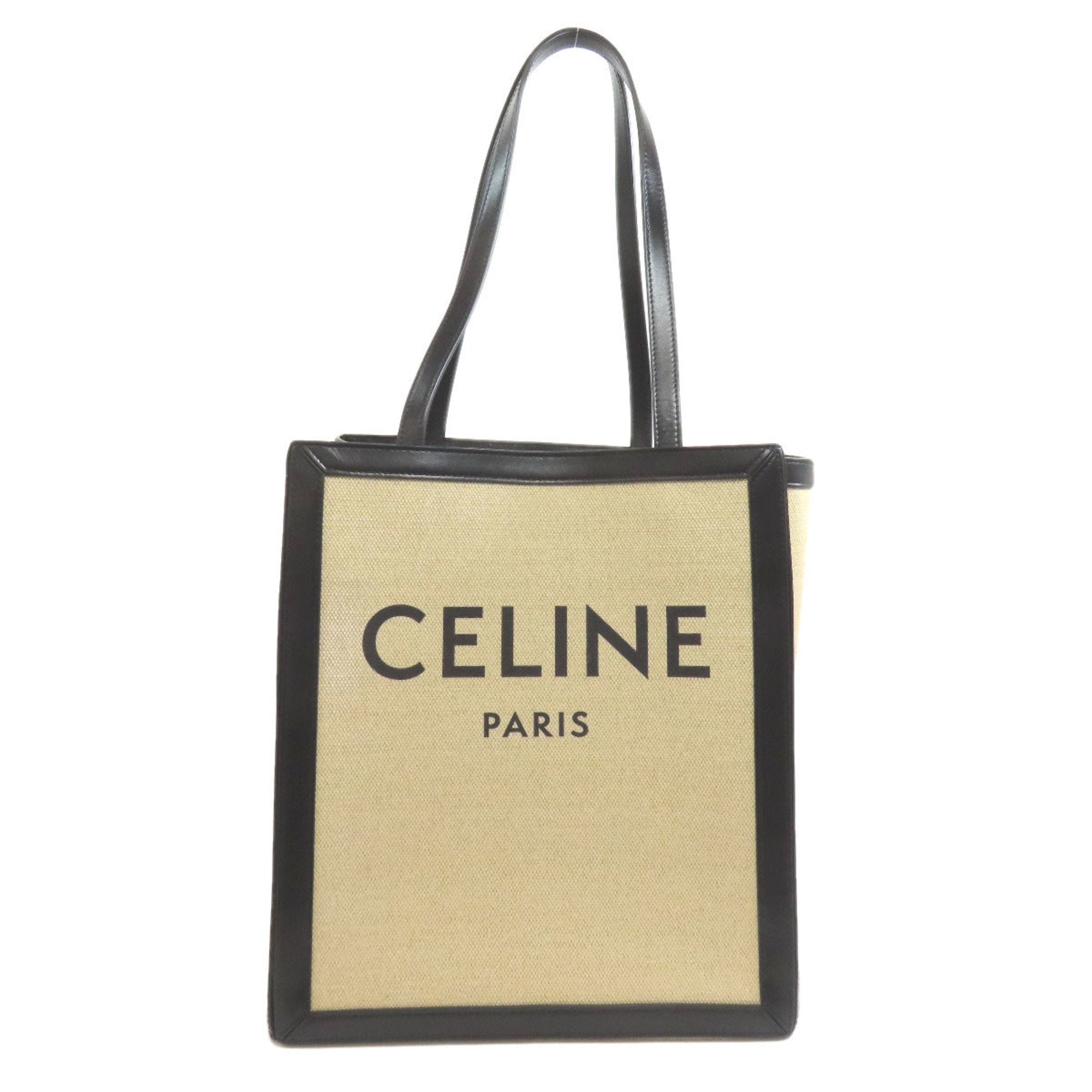 Celine Black Canvas Tote Bag (Pre-Owned)