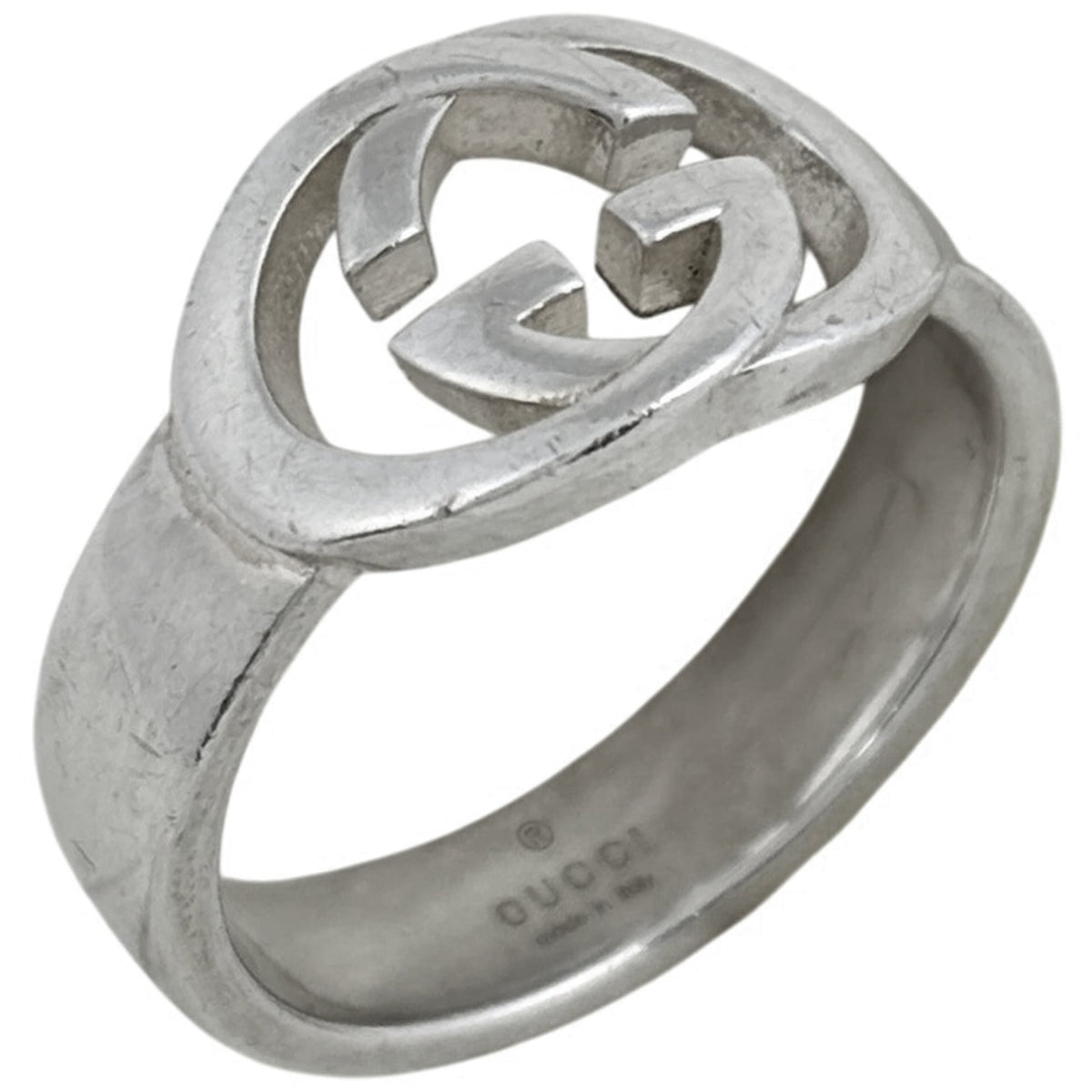 Gucci Silver Silver 925 Band Ring (Pre-Owned)