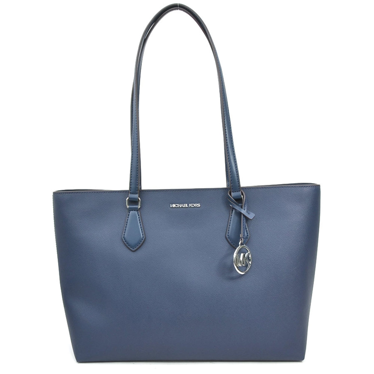 Michael Kors Navy Leather Shoulder Bag (Pre-Owned)