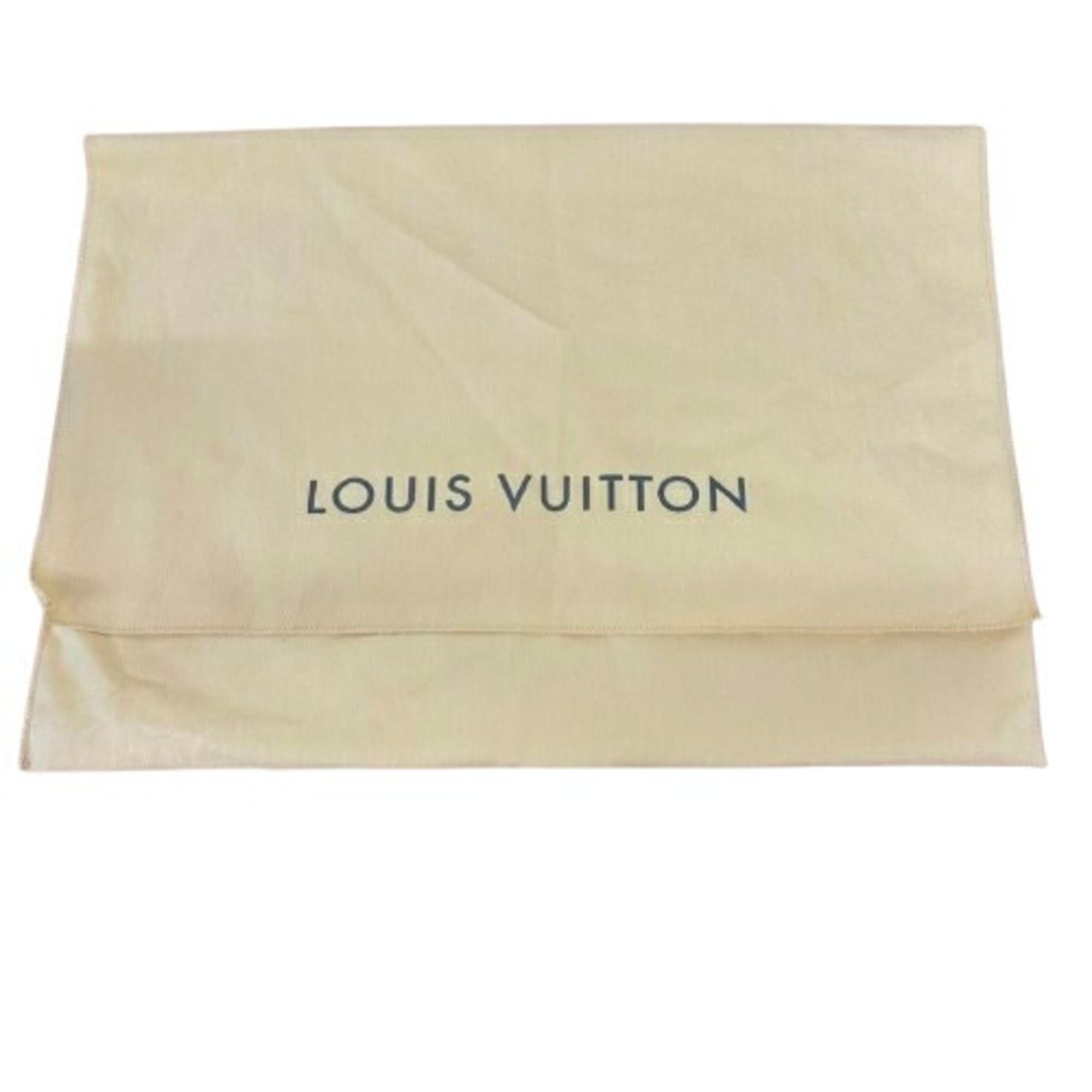 Louis Vuitton Damier Graphite Brown Leather Tote Bag (Pre-Owned)