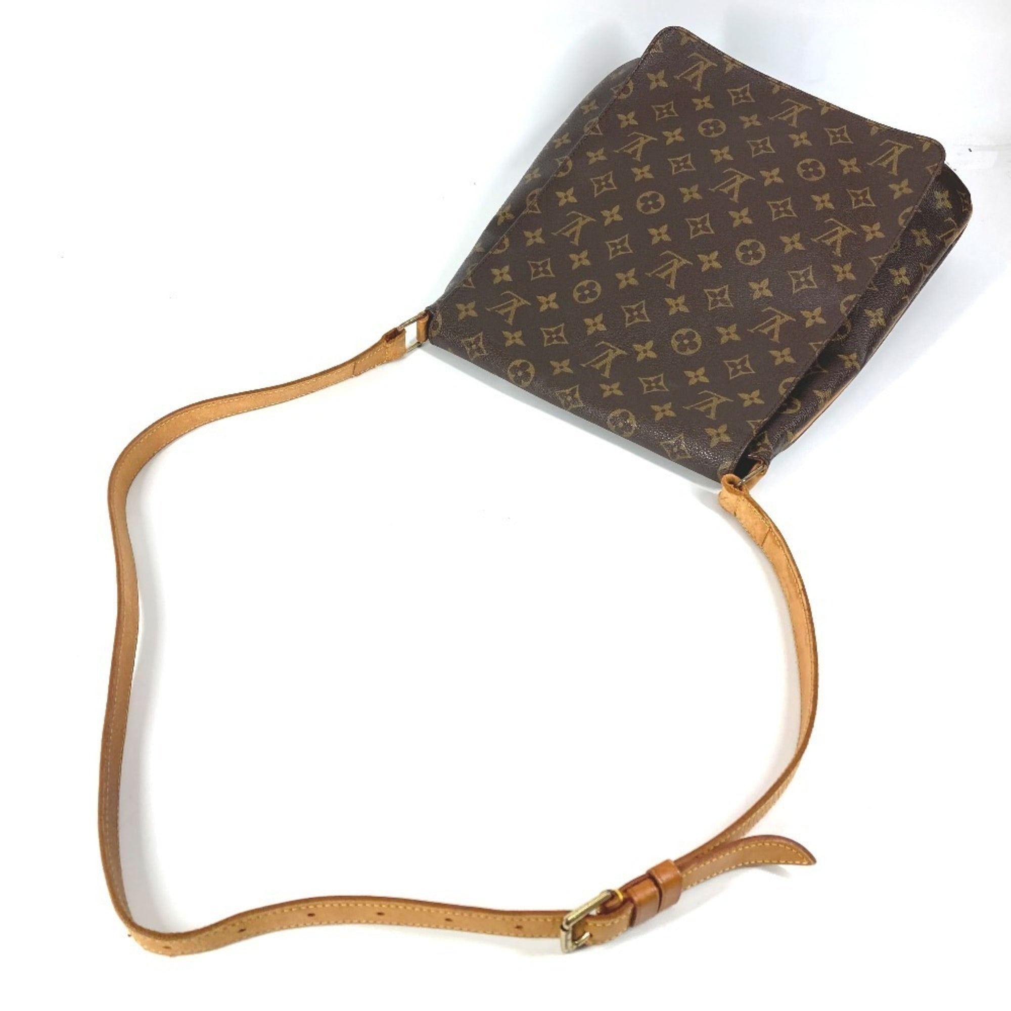 Louis Vuitton Brown Monogram Shoulder Bag (Pre-Owned)