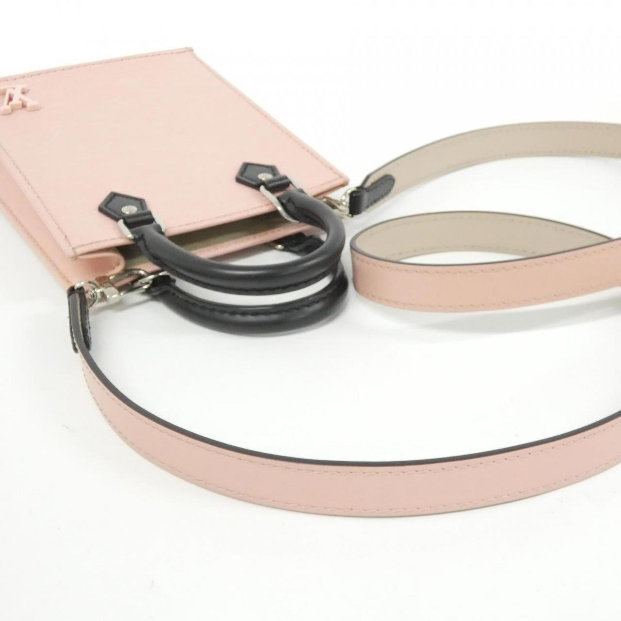 Louis Vuitton Rose Ballerine Leather Shoulder Bag (Pre-Owned)
