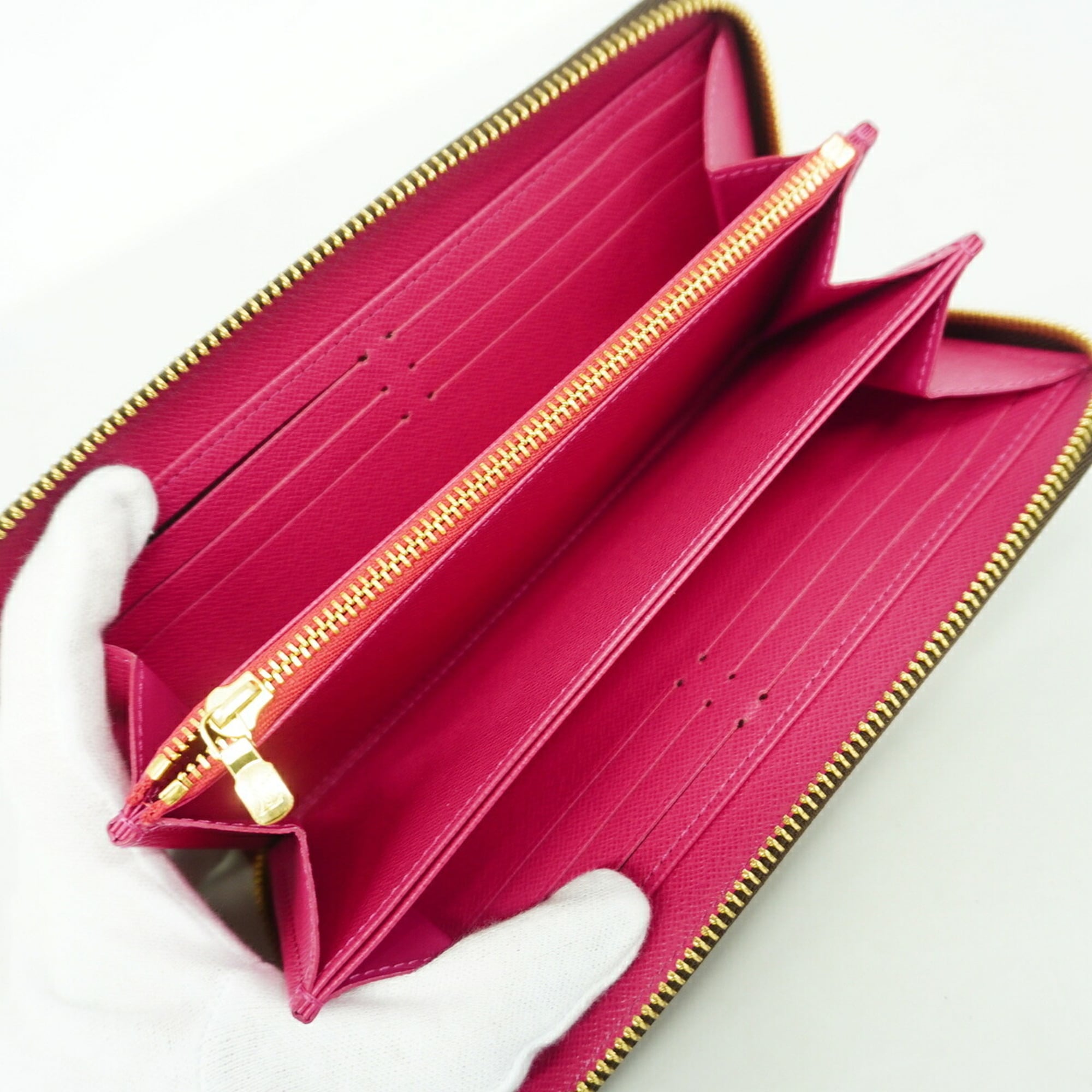 Louis Vuitton Brown Multi-Color Long Wallet (Bi-Fold) (Pre-Owned)