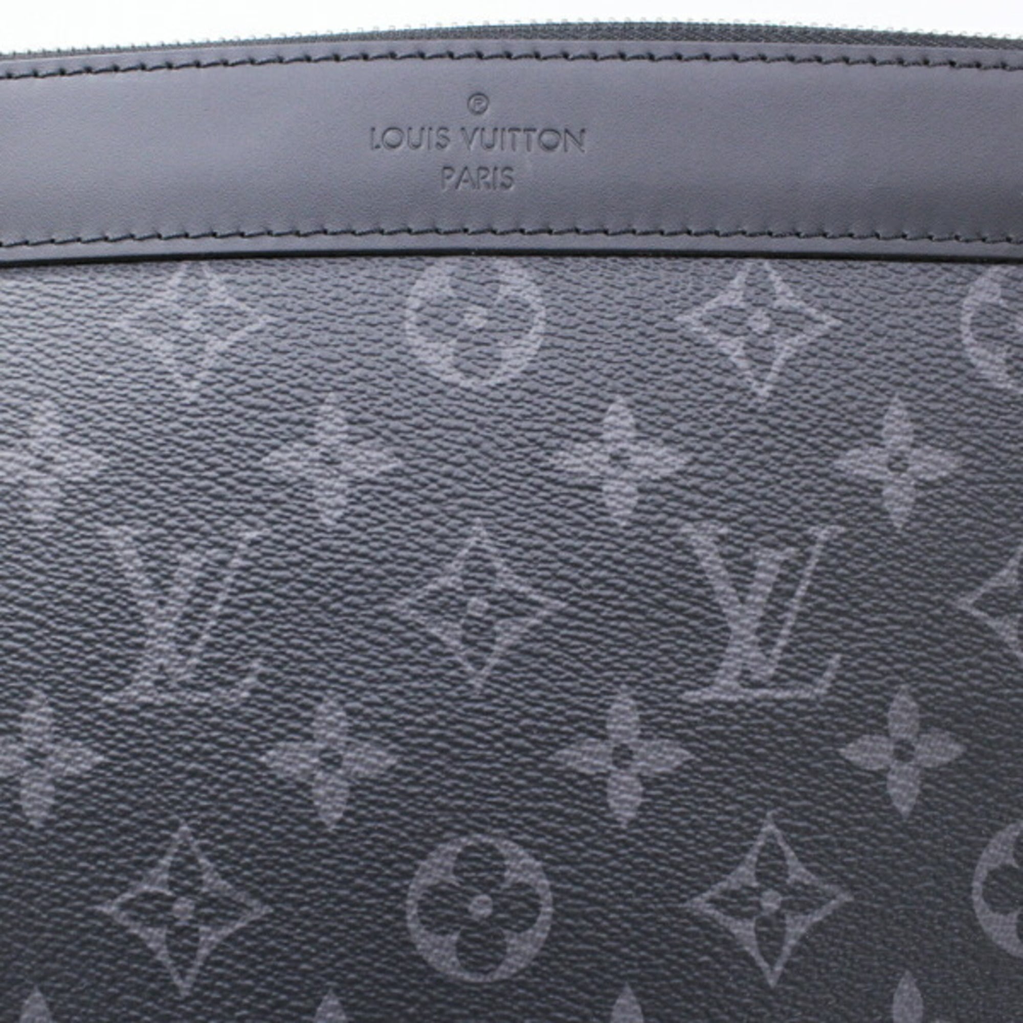 Louis Vuitton Monogram Eclipse Black Monogram Eclipse Monogram Eclipse Clutch Bag Pochette (Pre-Owned)