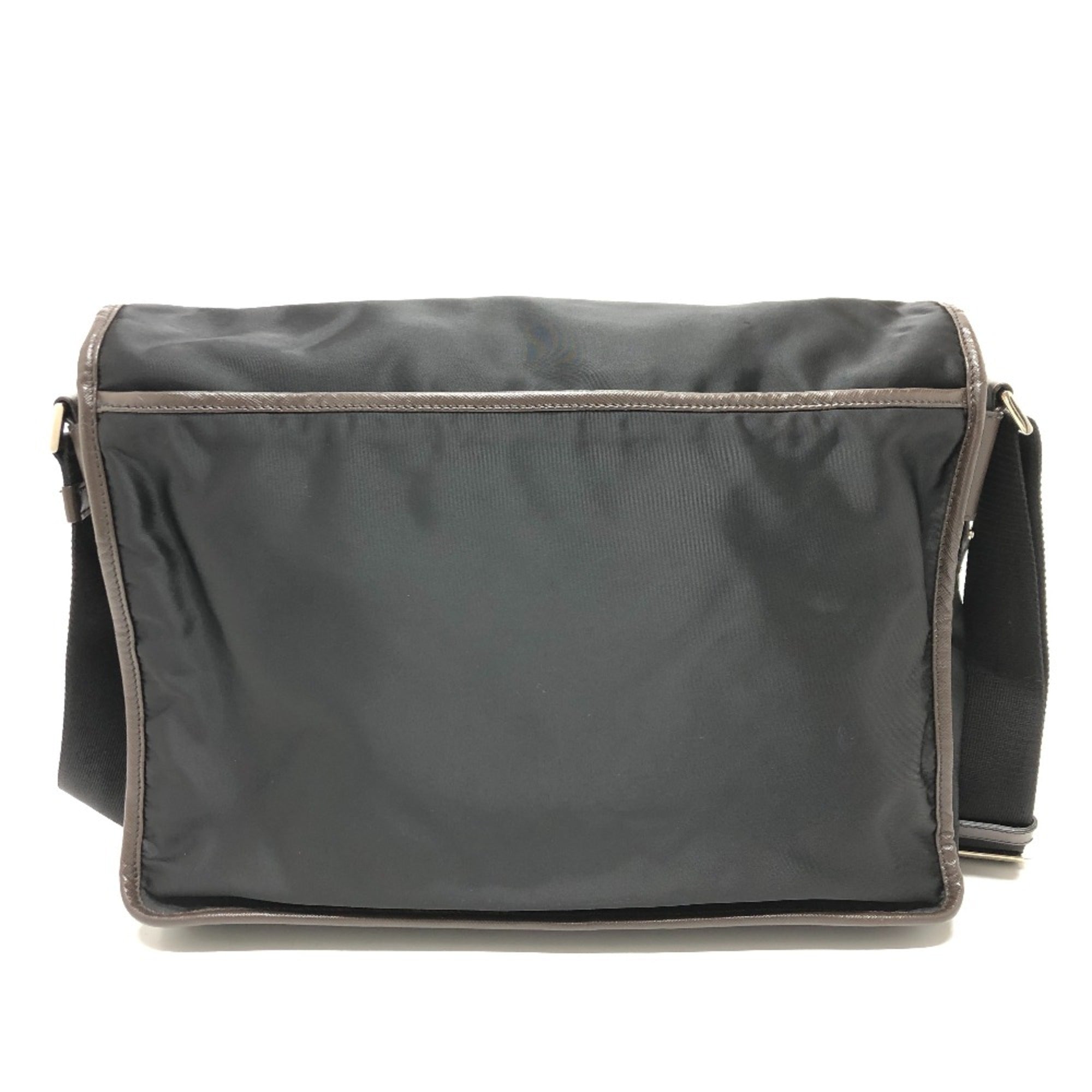 Prada Black Cloth Shoulder Bag (Pre-Owned)
