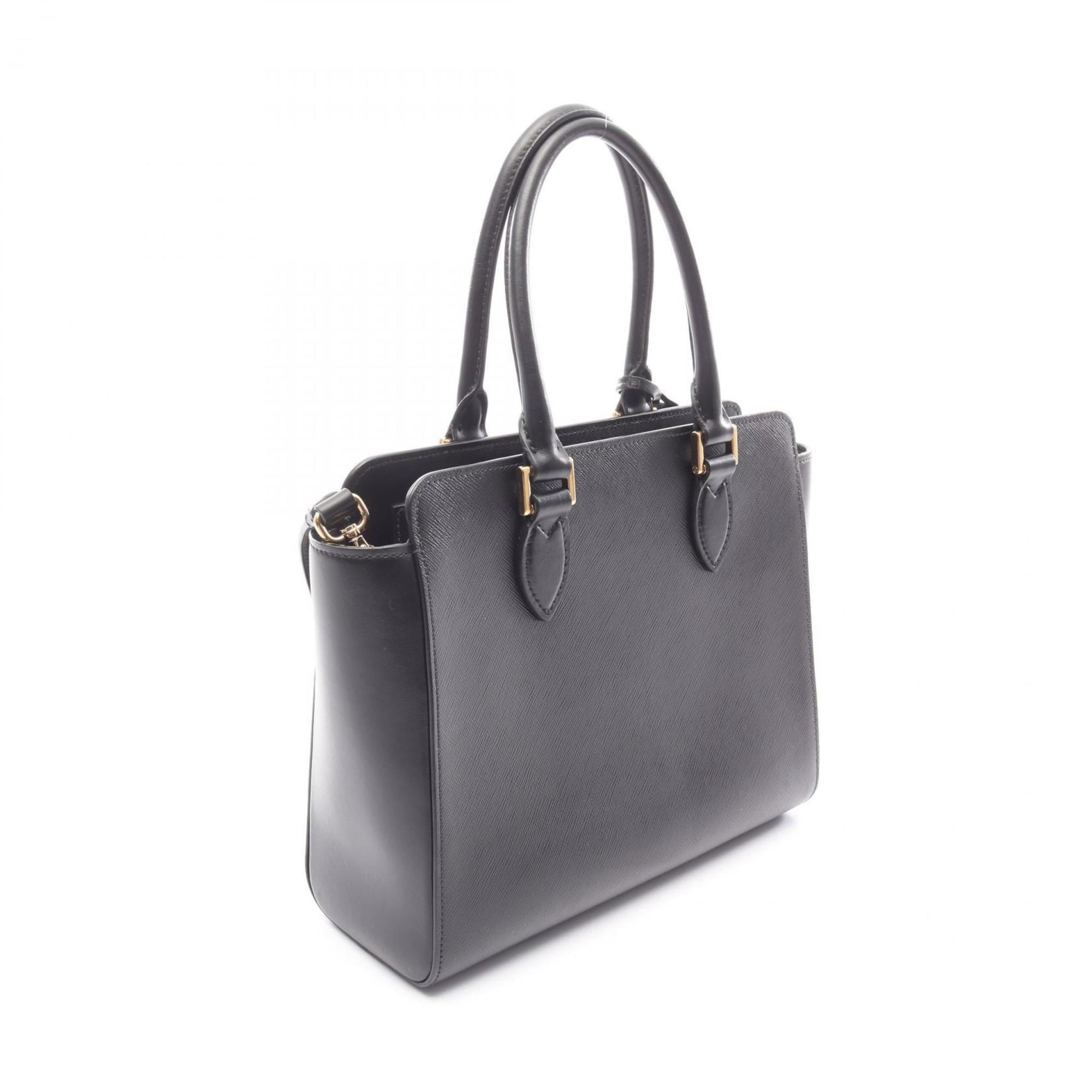 Prada Black Saffiano Handbag (Pre-Owned)