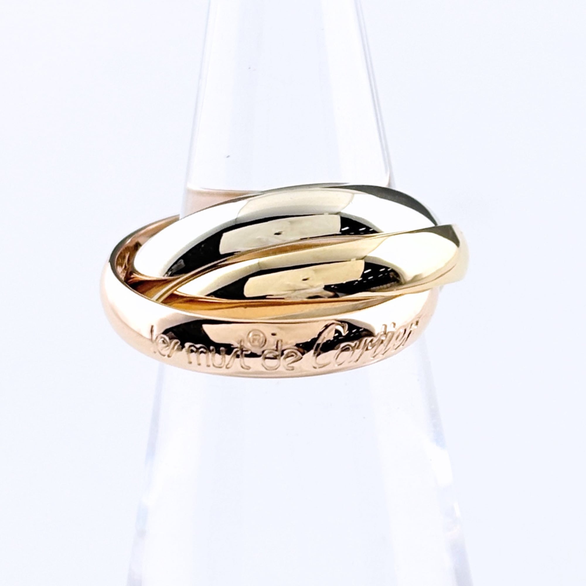 Cartier Yellow Gold (18K) Pink Gold (18K) White Gold (18K) Band Ring (Pre-Owned)