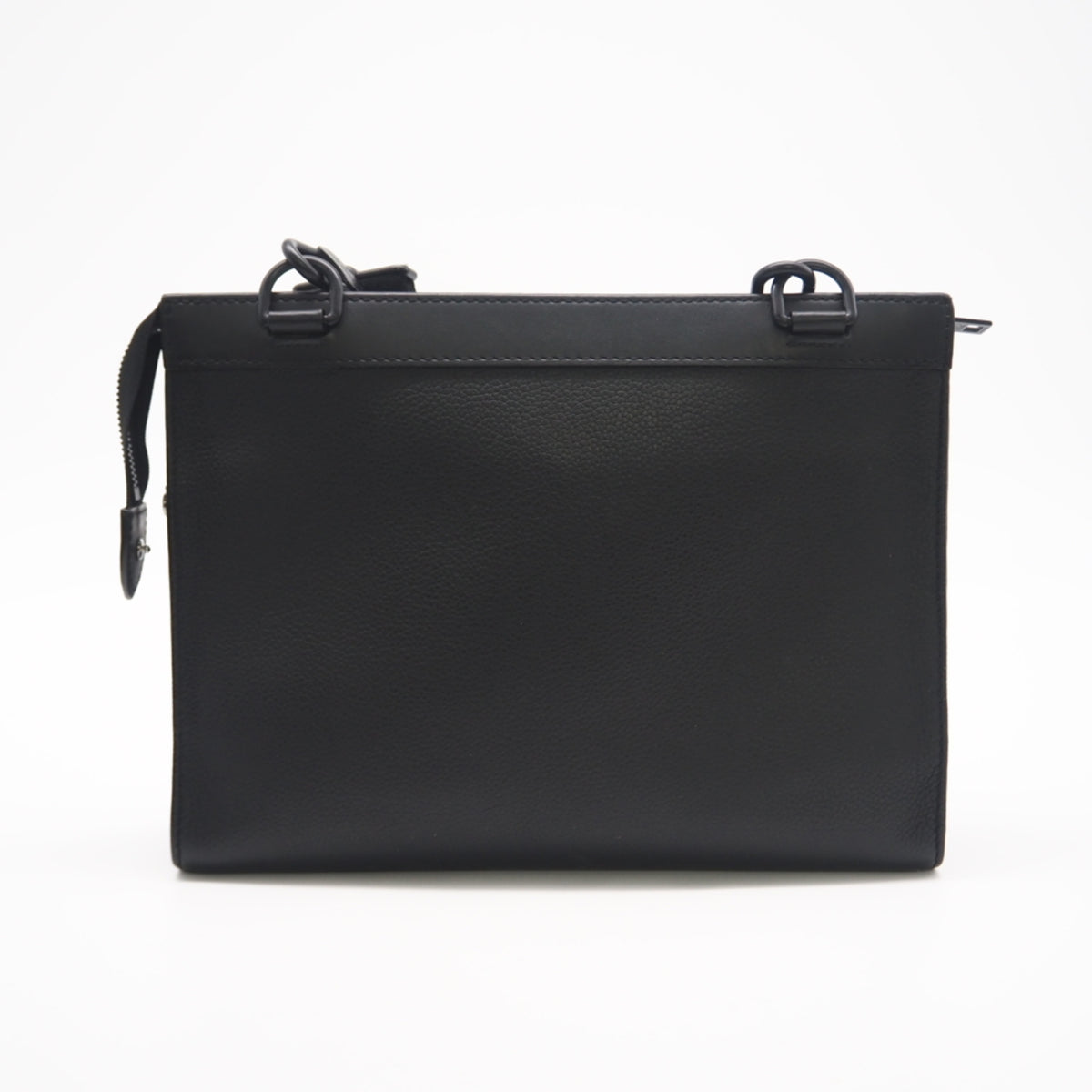 Louis Vuitton Black Noir Leather Shoulder Bag (Pre-Owned)